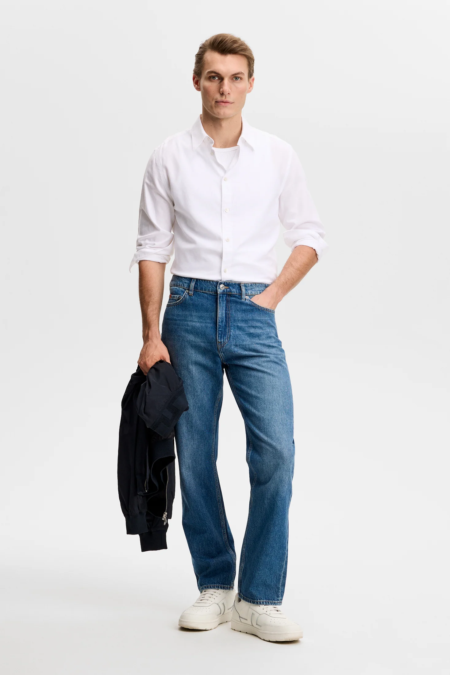 Cody Mid Wash Reg Jeans / Mid Blue - Image 5