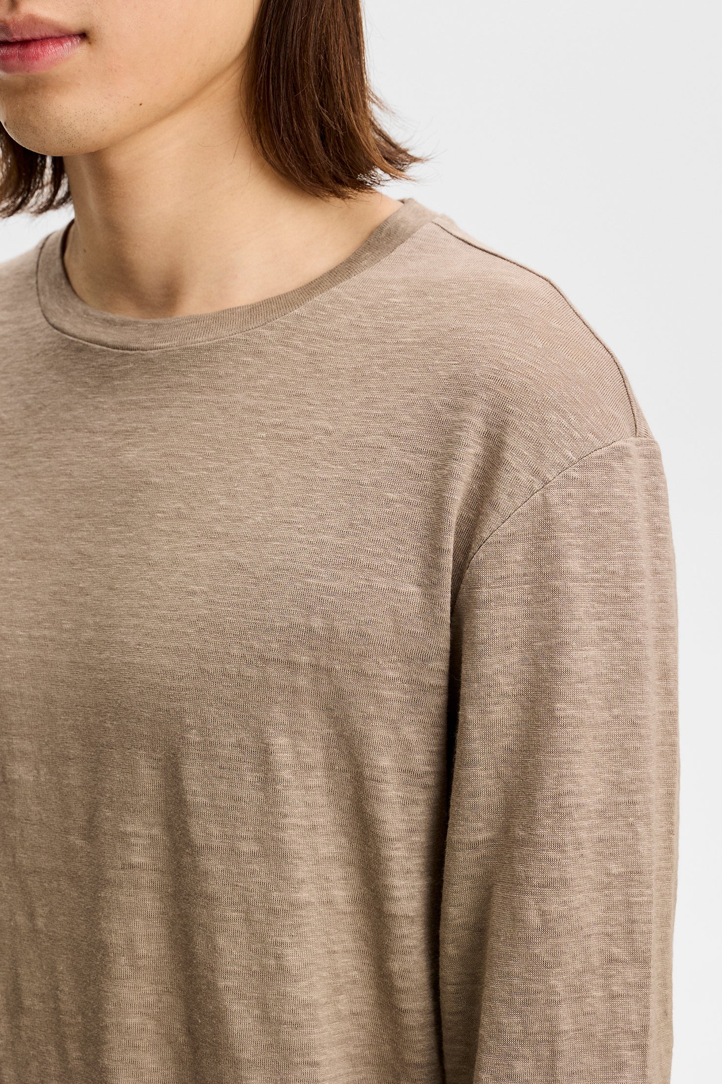Coma Linen LS / Brindle - Image 5