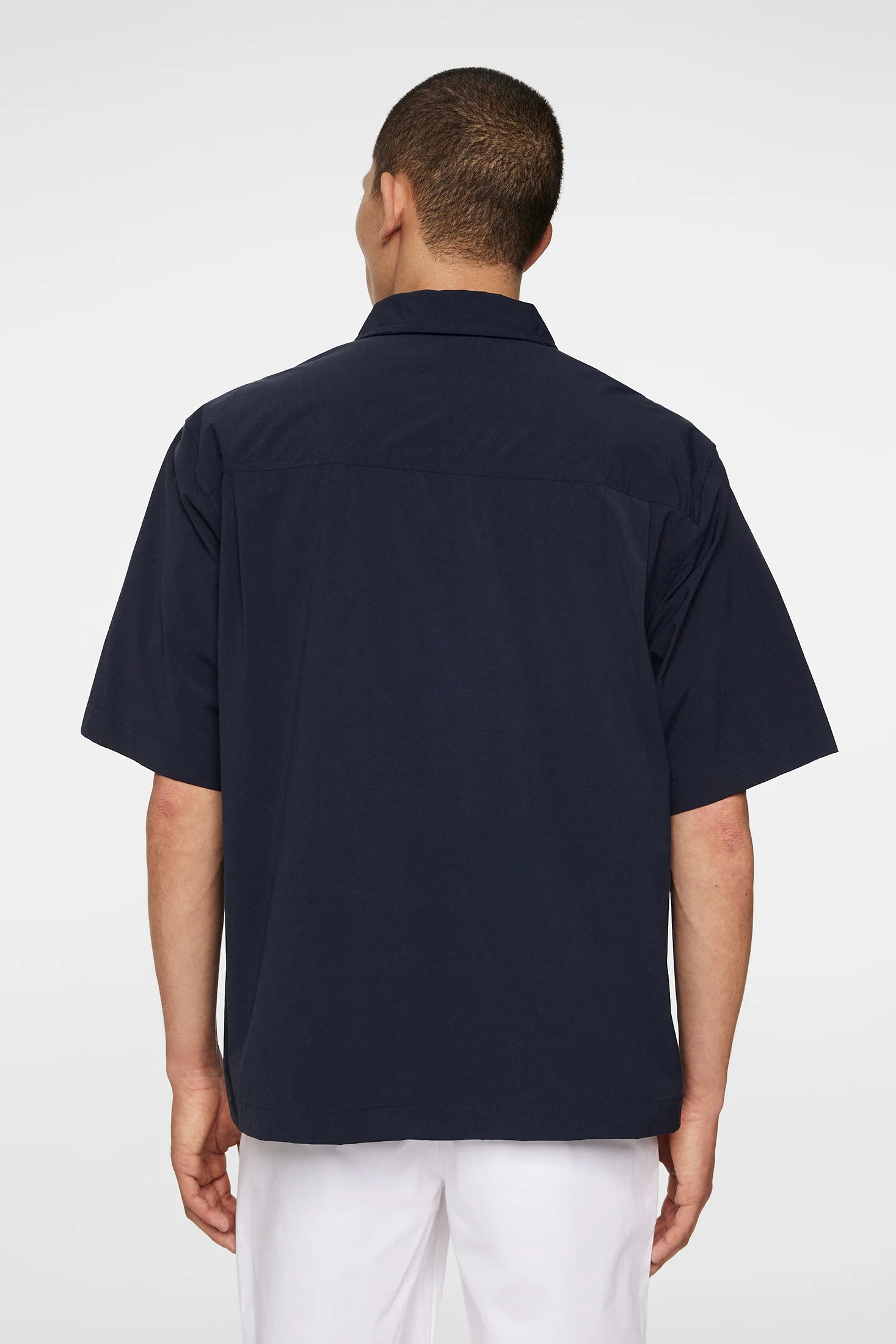 Corey Summer Stretch Overshirt / JL Navy - Image 3