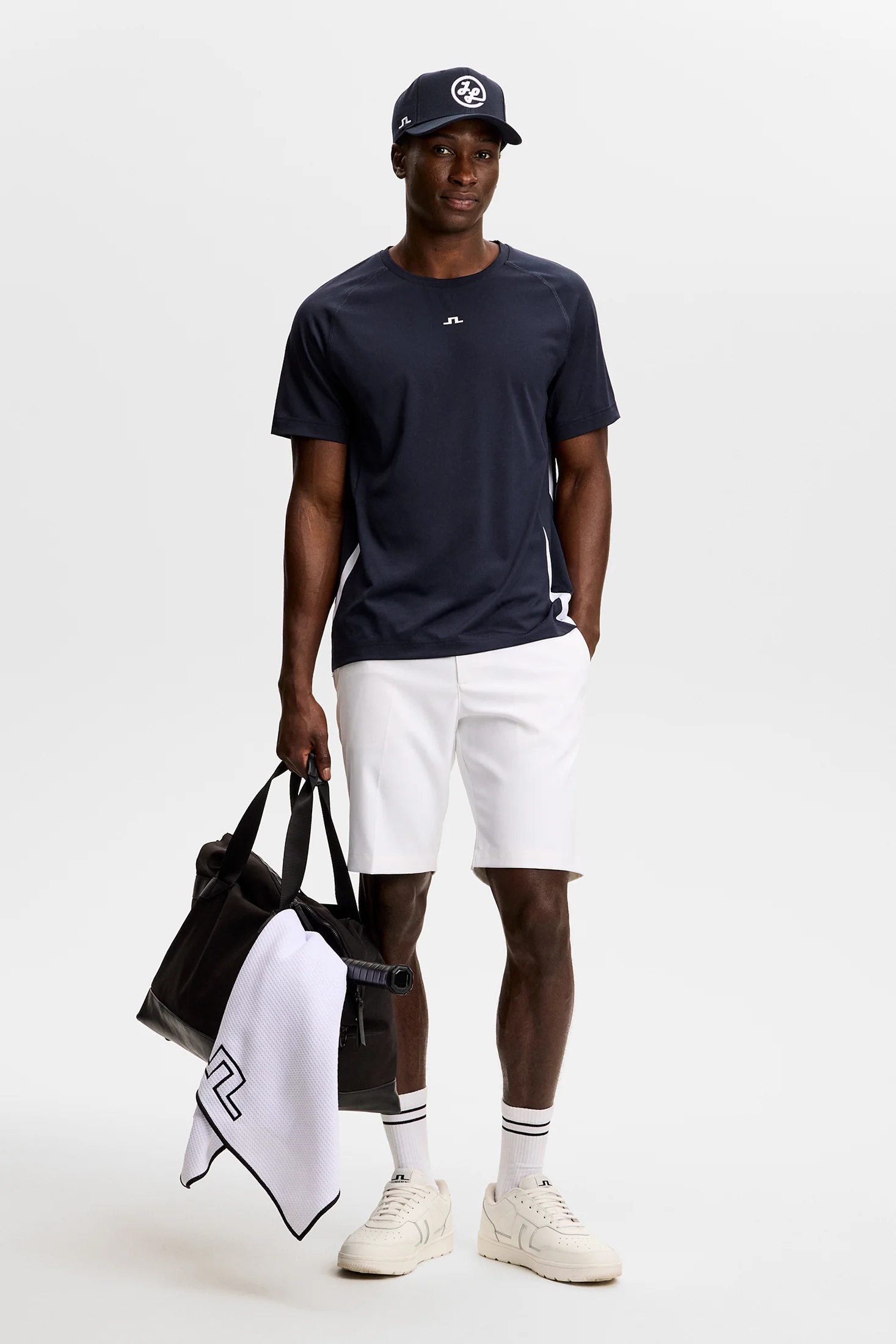 Court T-shirt / JL Navy - Image 5
