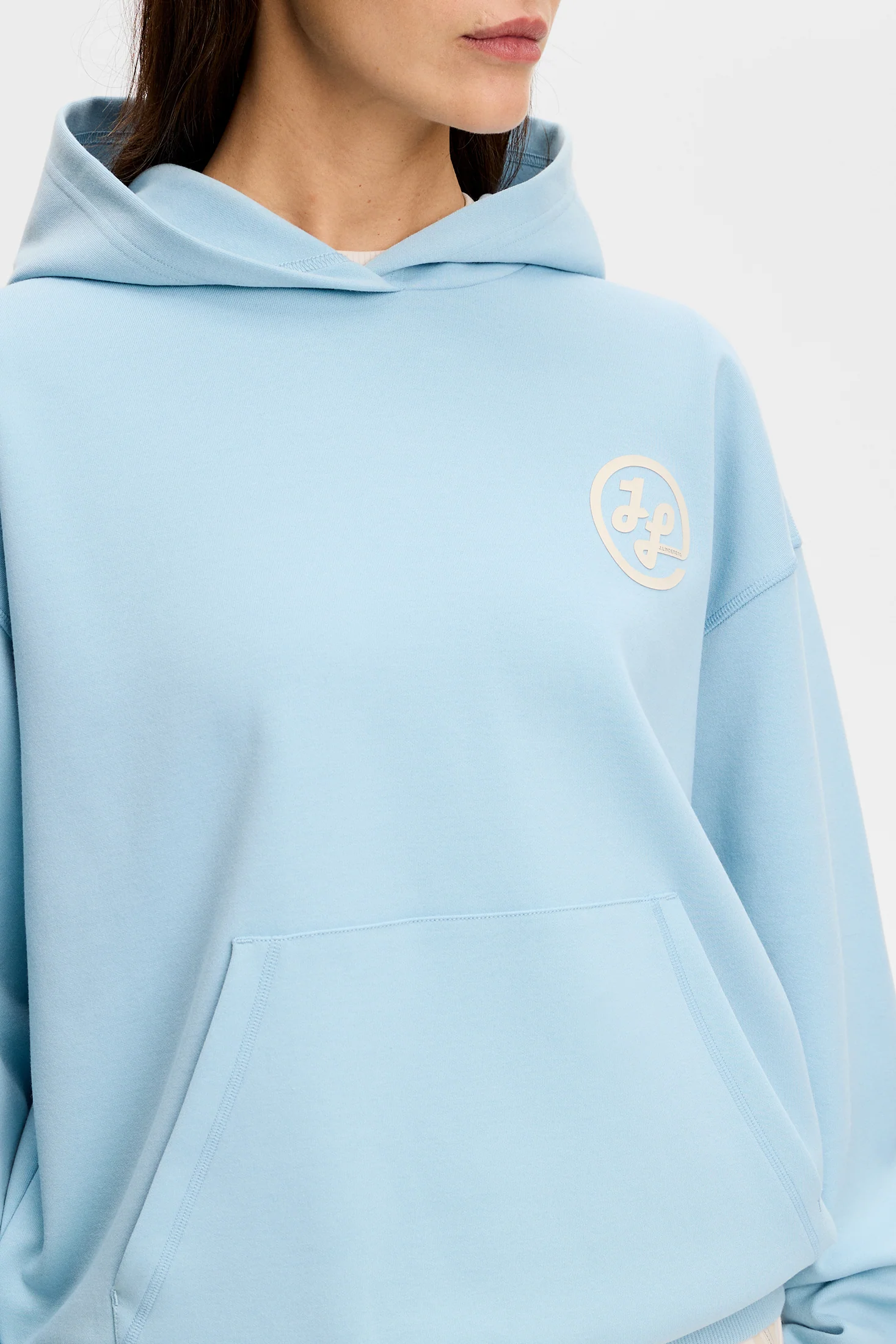 Cove Print Hood / Forget-Me-Not - Image 5