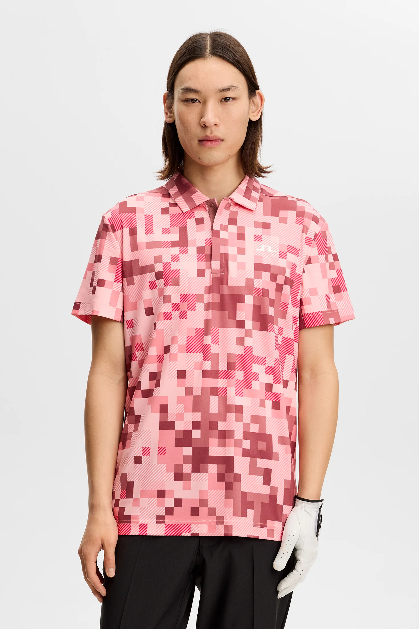 Dario Tour Print Polo / Tour 26 Pink L - Image 2