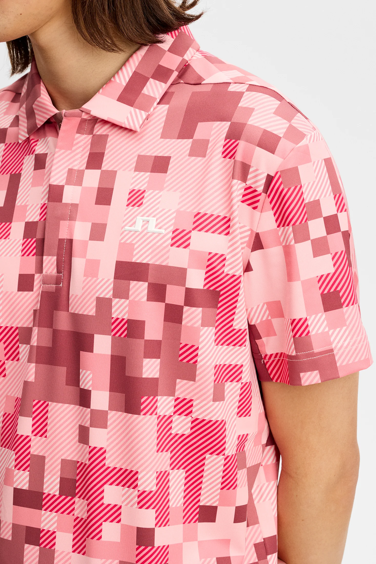 Dario Tour Print Polo / Tour 26 Pink L - Image 5