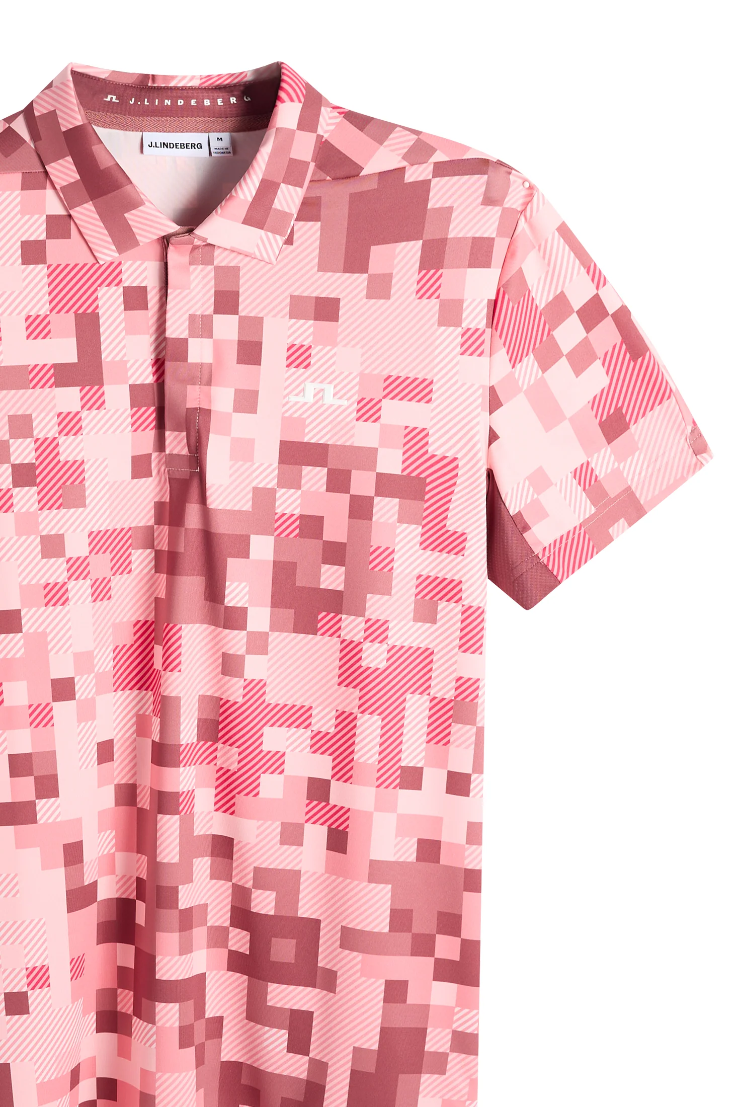 Dario Tour Print Polo / Tour 26 Pink L - Image 6
