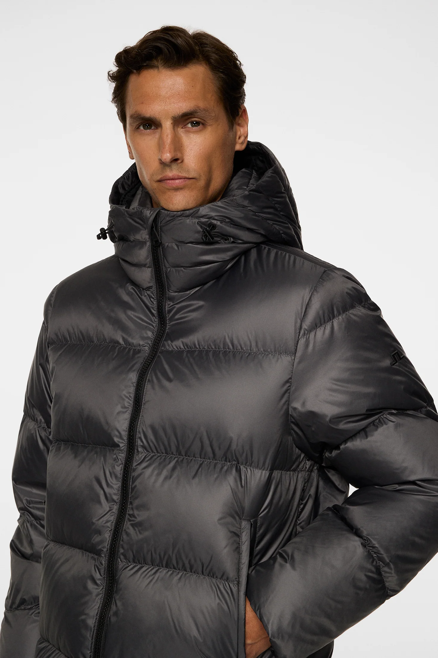 Daryl Down Jacket / Asphalt - Image 5