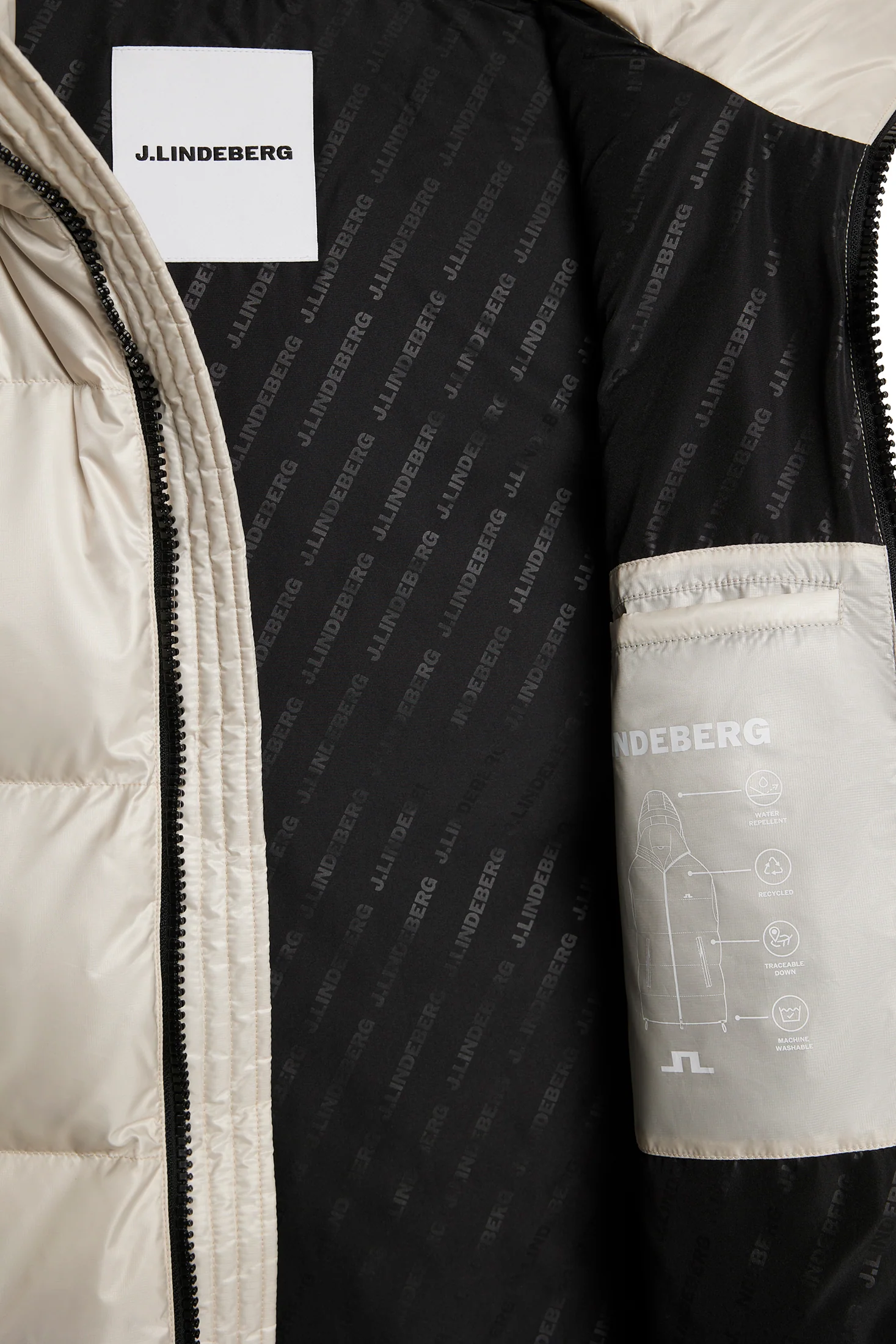 Daryl Down Vest / Moonbeam - Image 2