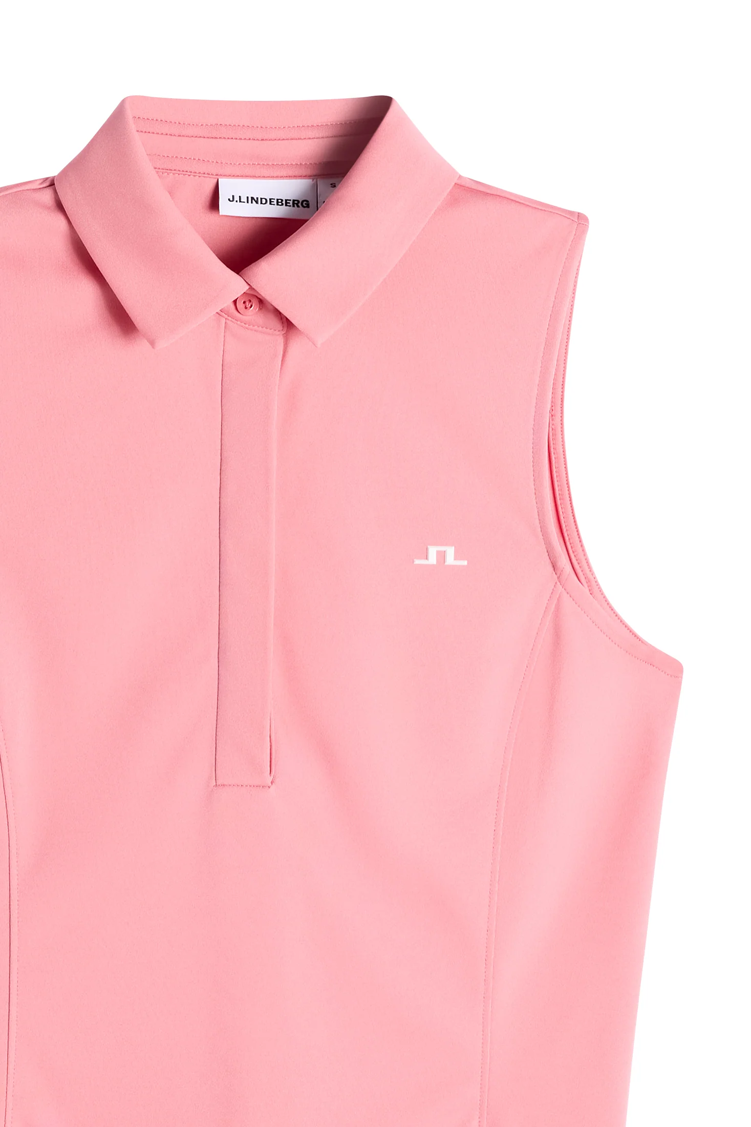 Dena Sleeveless Polo / Flamingo Plume - Image 6