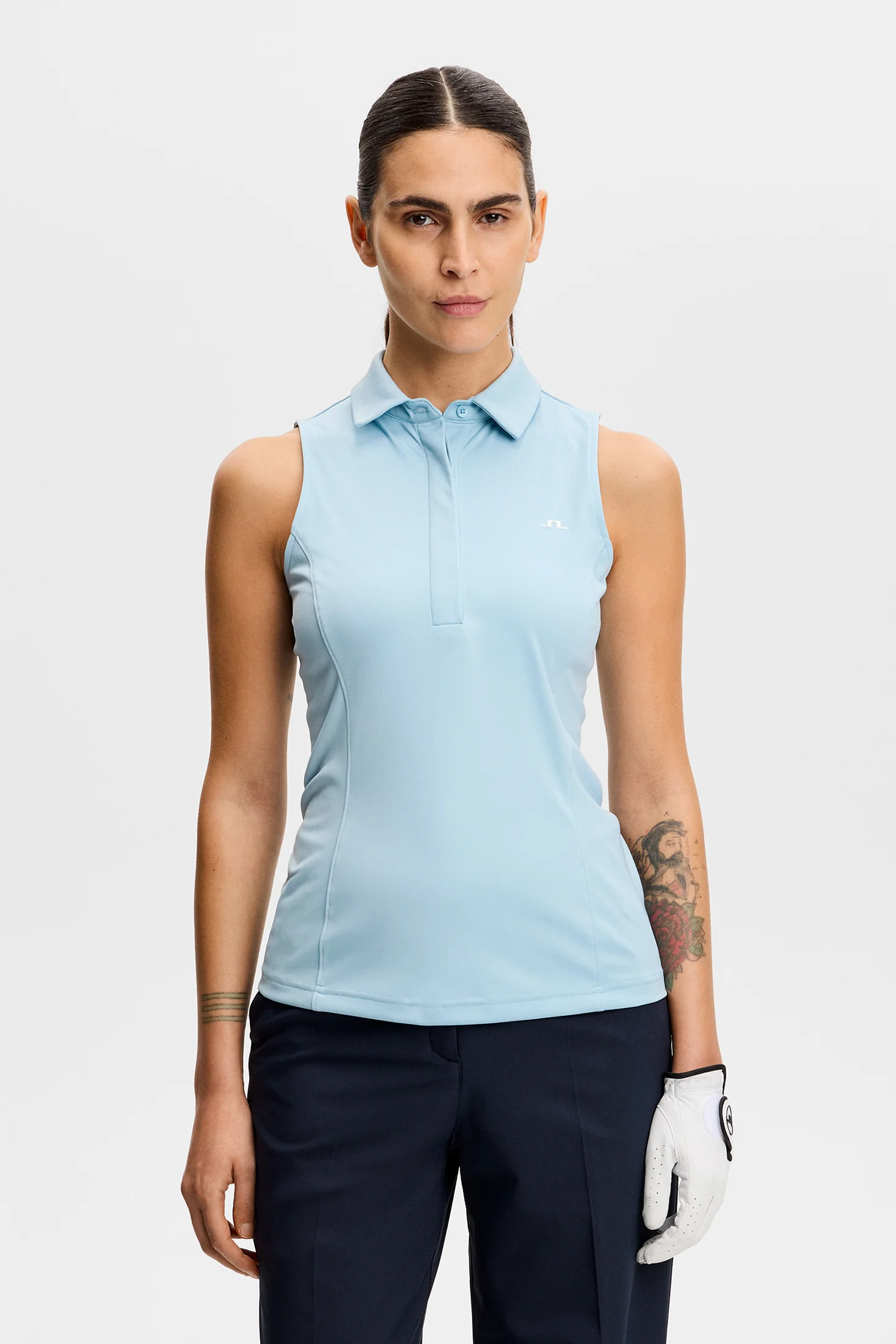 Dena Sleeveless Polo / Forget-Me-Not - Image 2