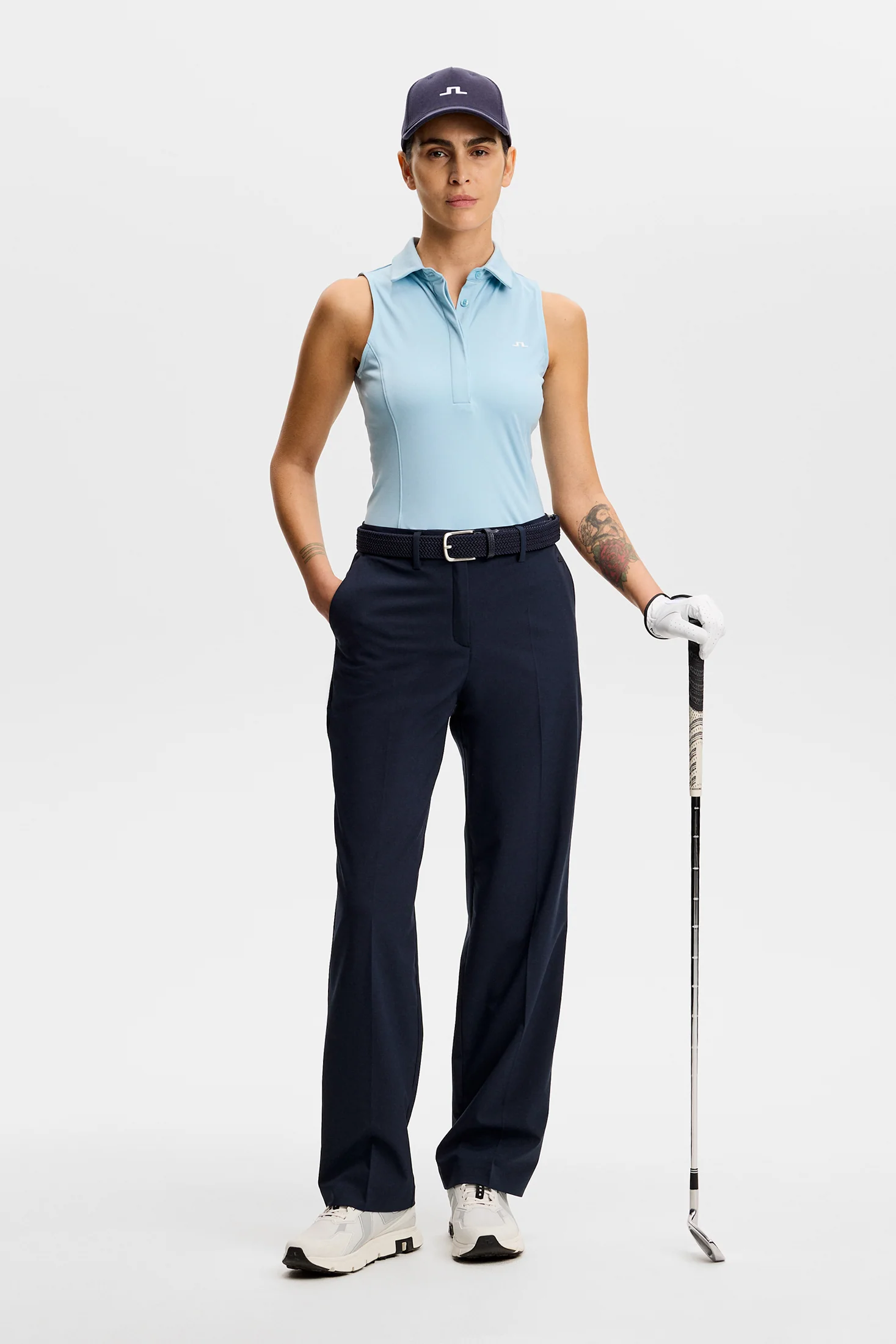 Dena Sleeveless Polo / Forget-Me-Not - Image 4