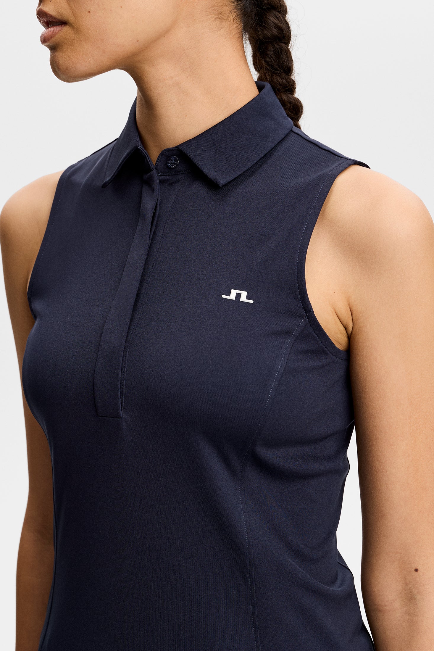 Dena Sleeveless Polo / JL Navy - Image 5