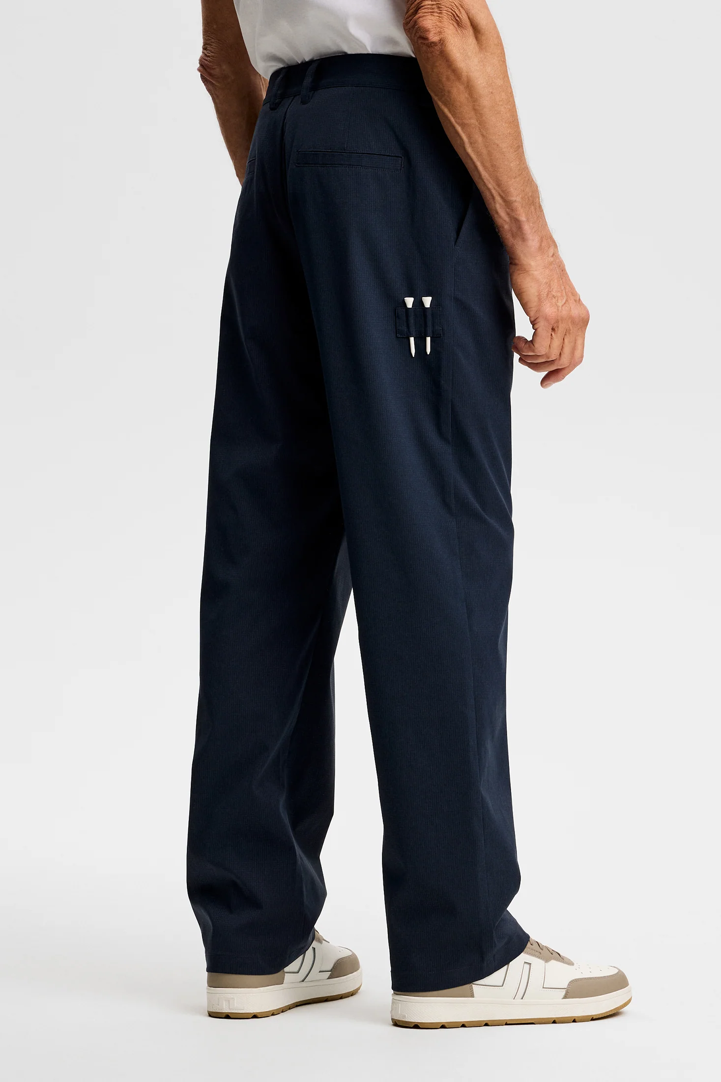 Devyn Straight Vent Pants / JL Navy - Image 4