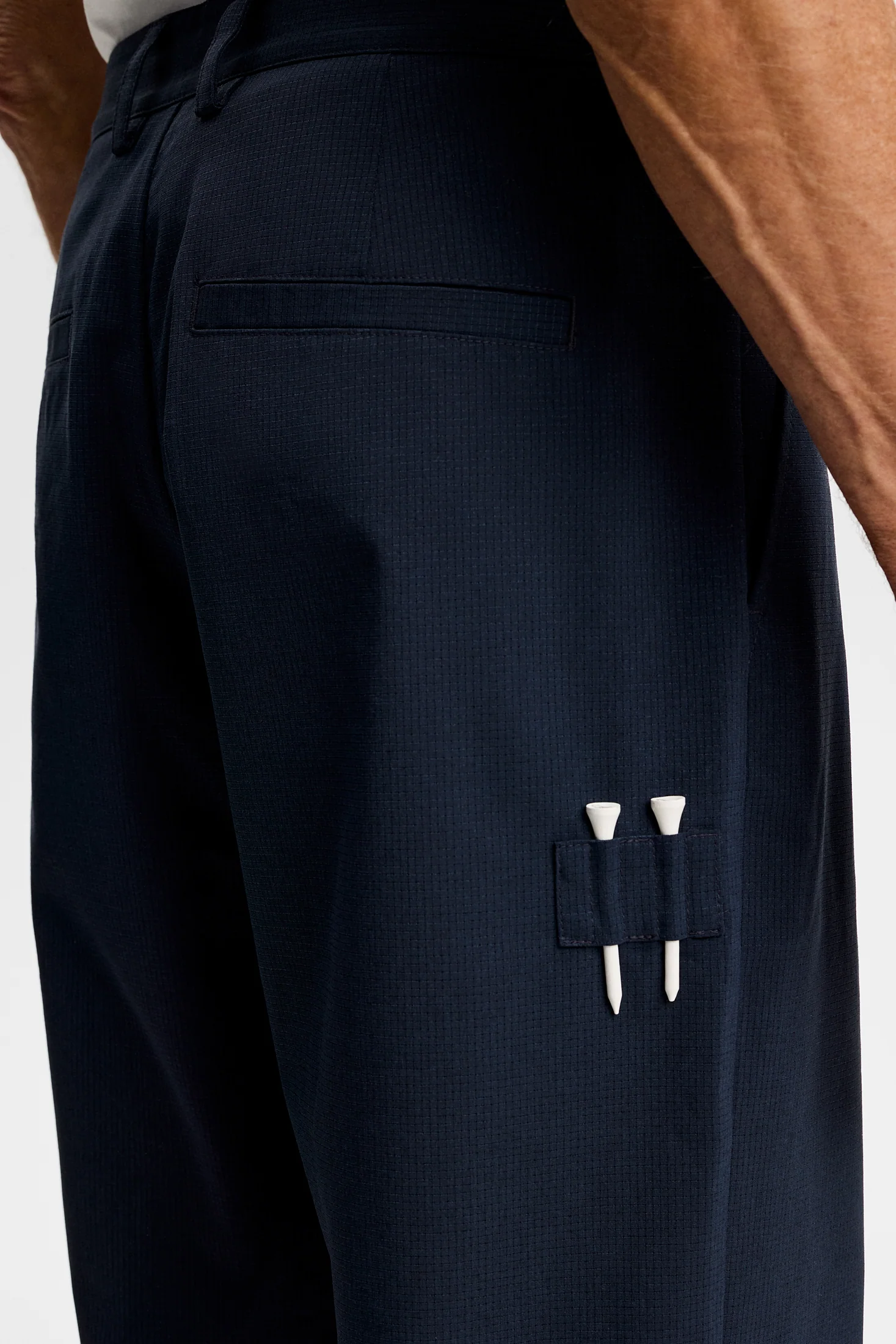 Devyn Straight Vent Pants / JL Navy - Image 6