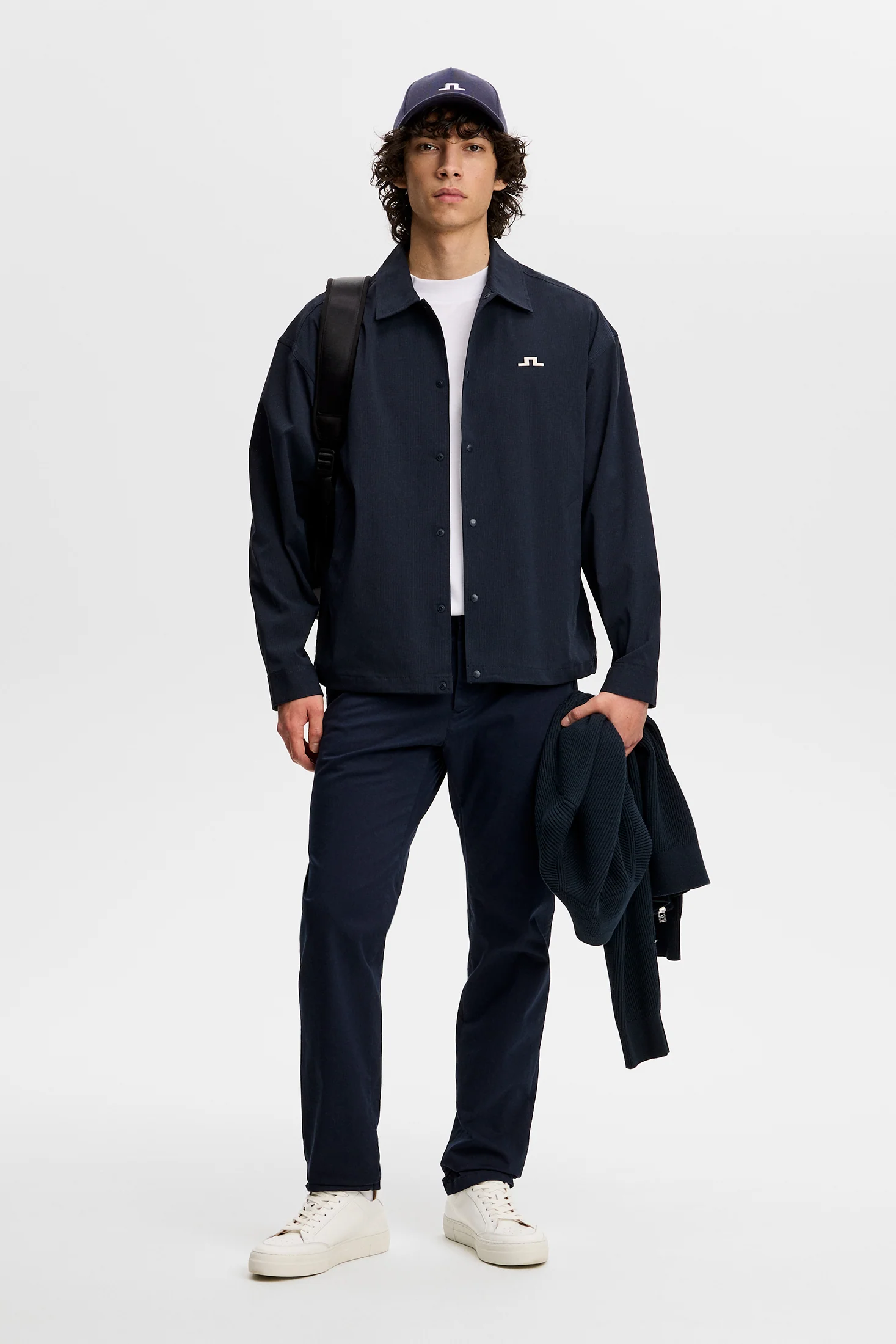 Dex Coach Overshirt / JL Navy - Image 4
