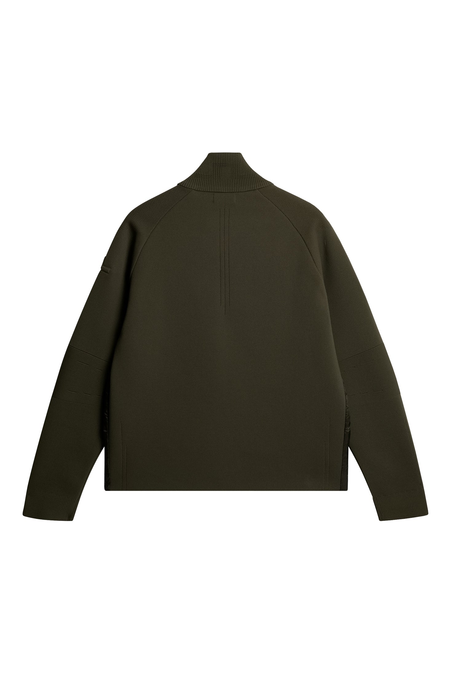 Dome Knit Hybrid Jacket / Forest Green - Image 2