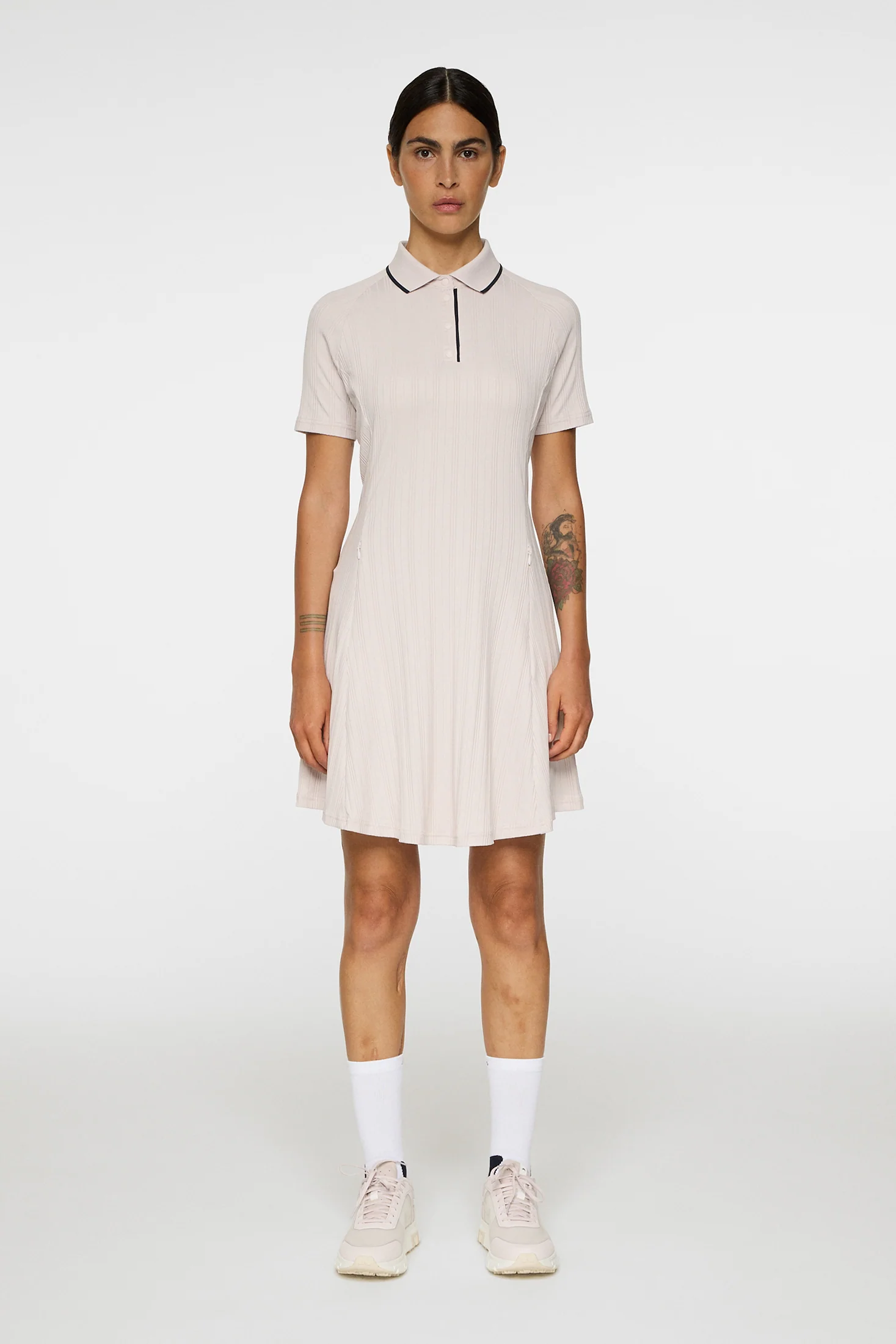 Dorinda Dress / Grey Lilac - Image 4