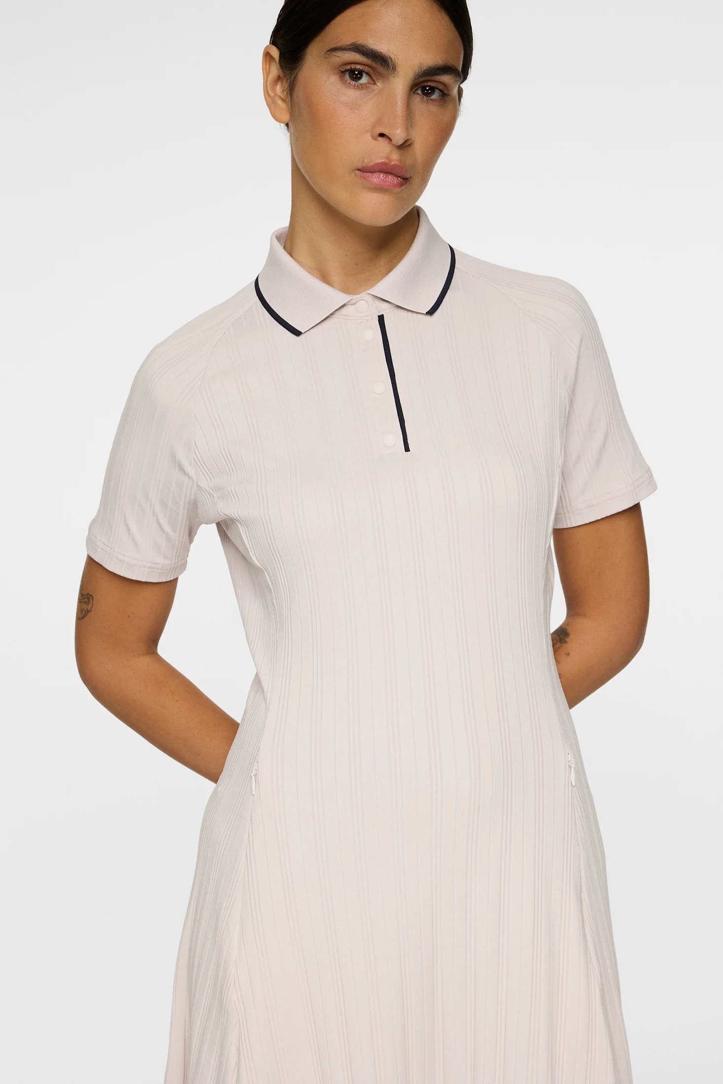 Dorinda Dress / Grey Lilac - Image 5
