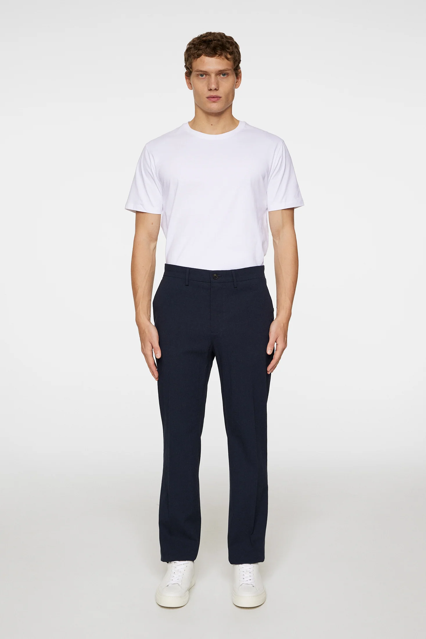 Dropper Seersucker Pants / JL Navy - Image 4