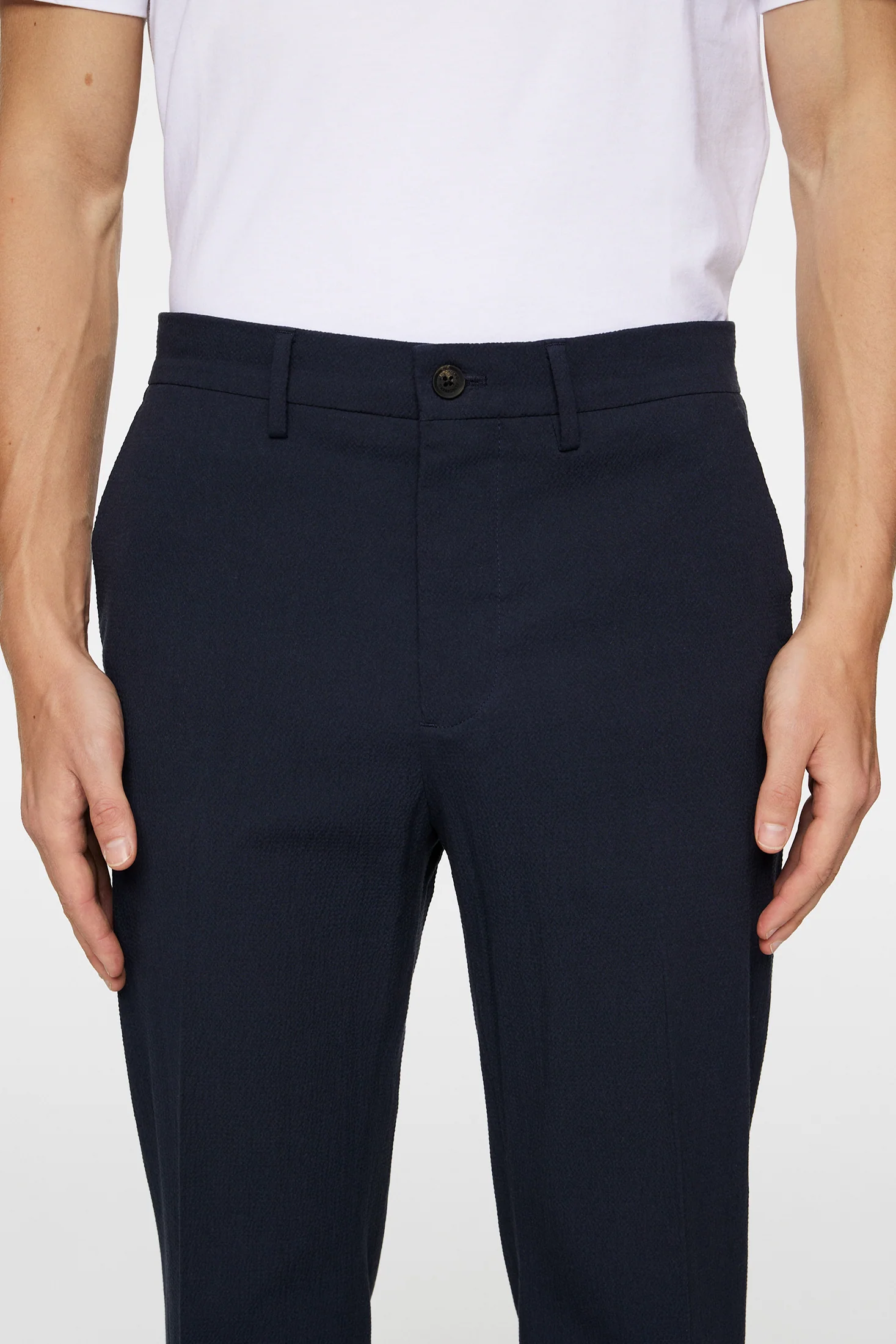 Dropper Seersucker Pants / JL Navy - Image 5