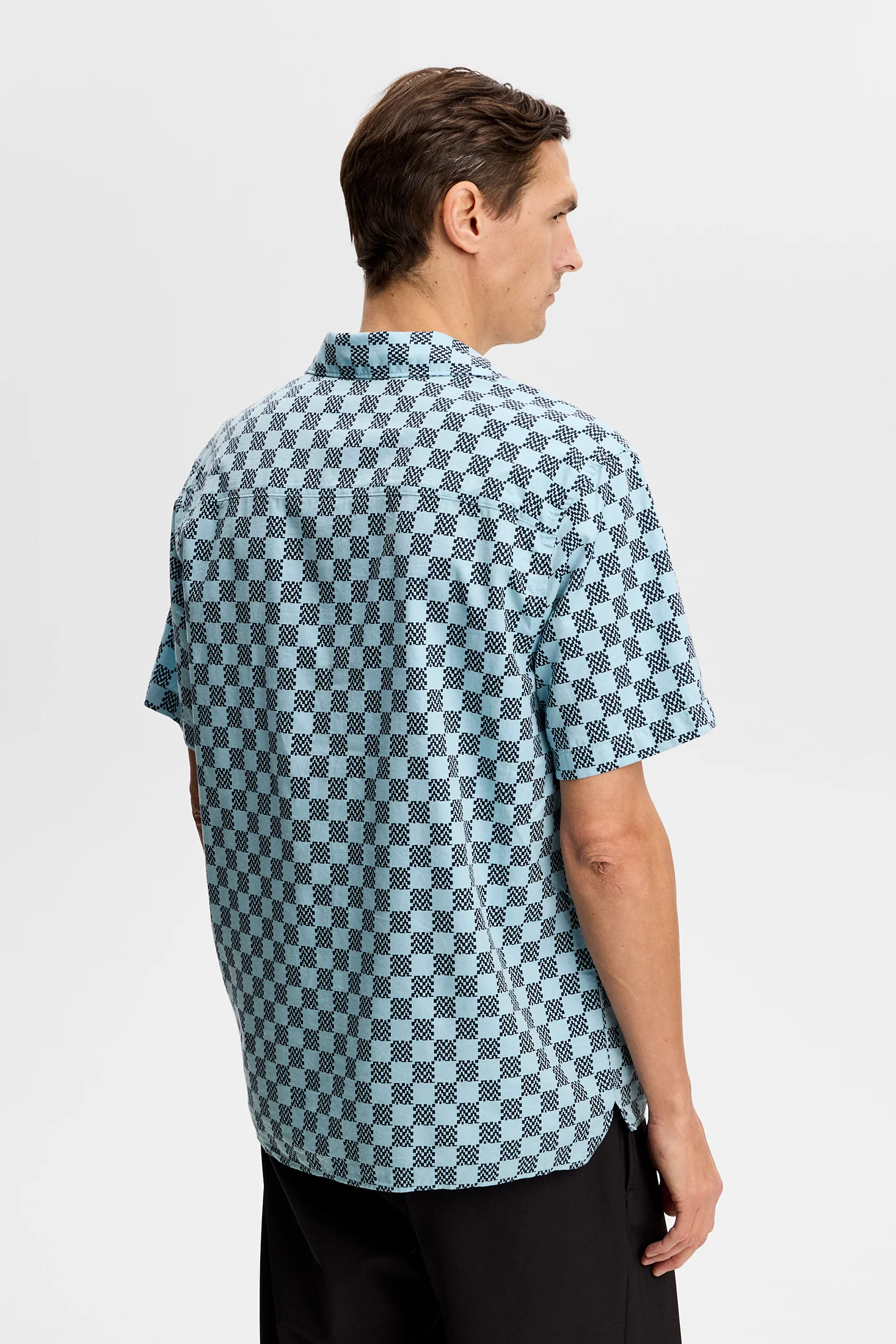 Elio Off Course Resort Shirt / Stack Check Forget M - Image 3