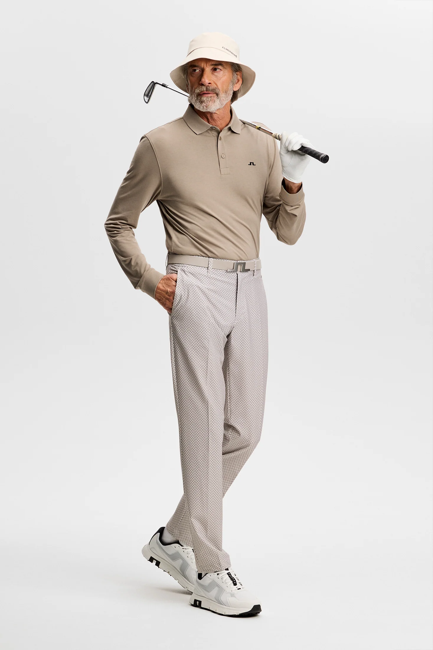 Ellott Print Pant / Bridge Stack Brindle S - Image 4