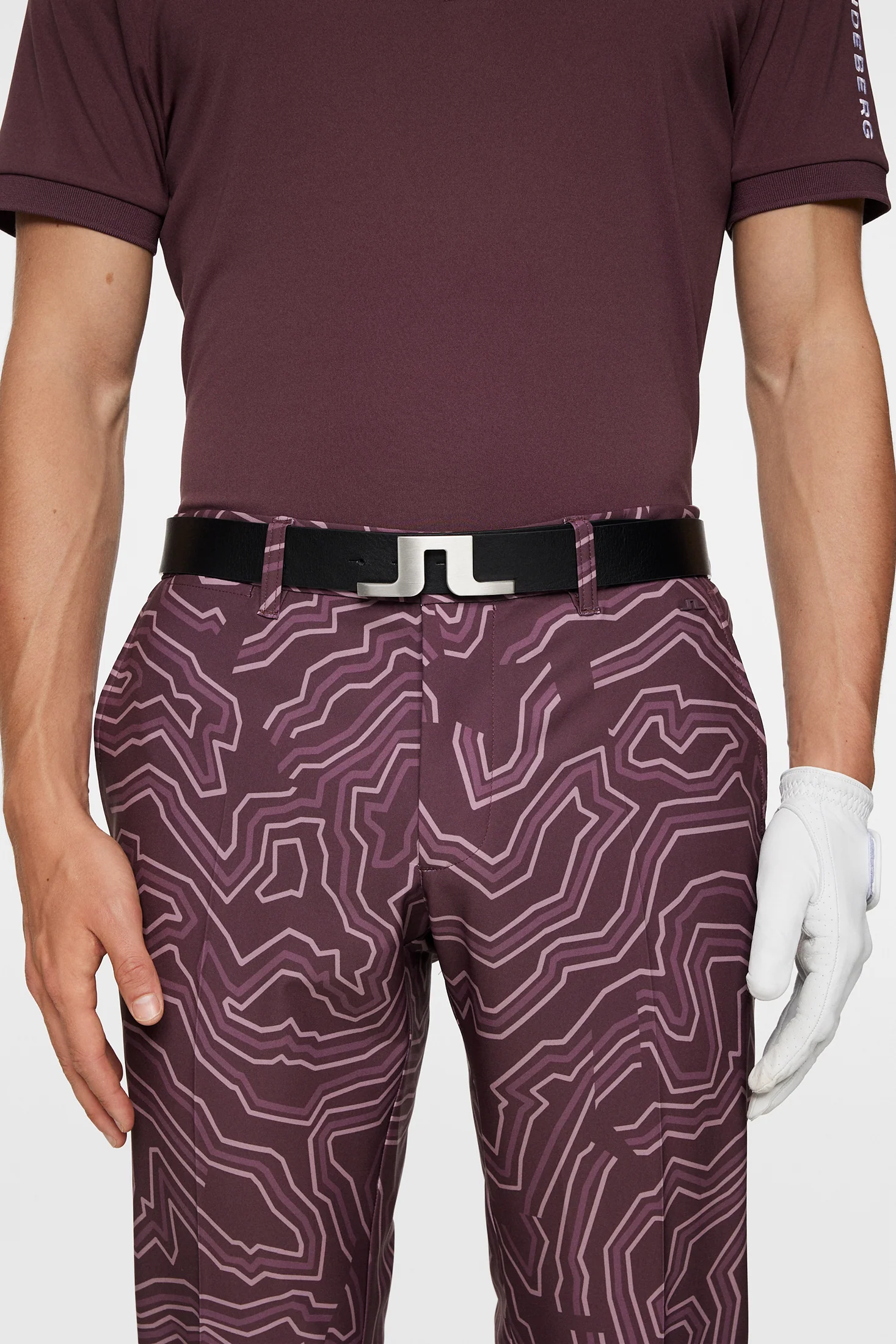 Ellott Print Pant / Topo Huckleberry L - Image 5