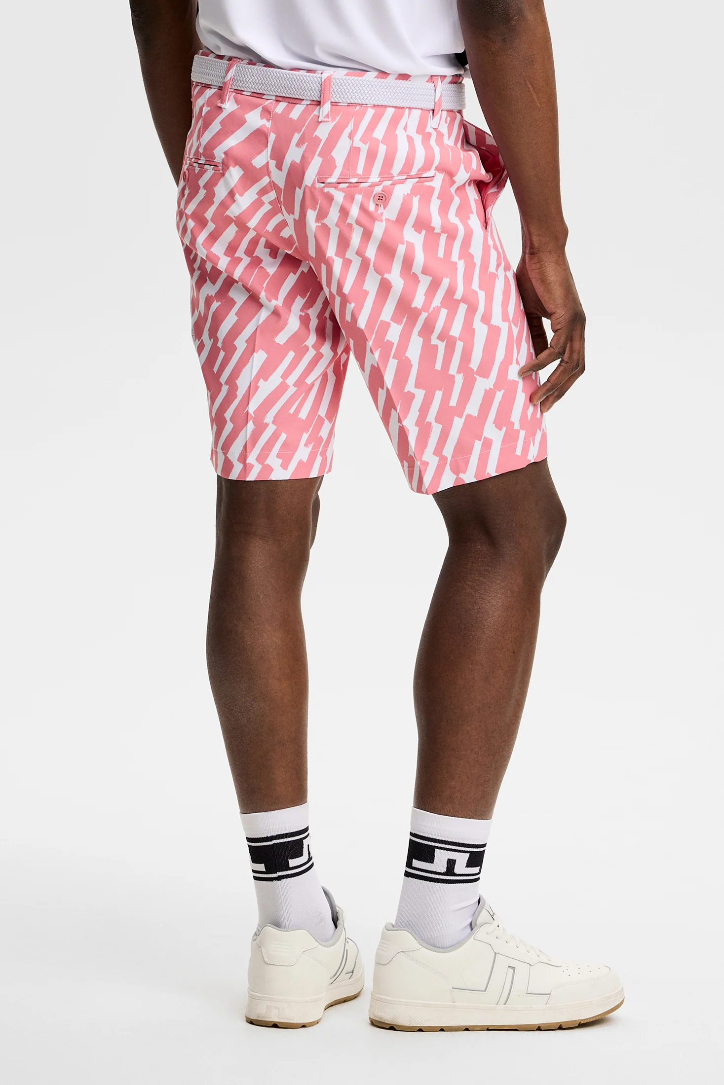 Eloy Print Shorts / Oak Flamingo M - Image 3