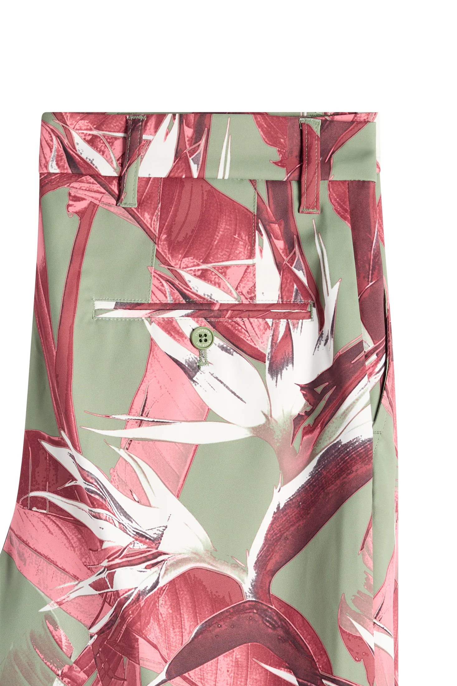 Eloy Print Shorts / Paradise Hedge Green M - Image 2