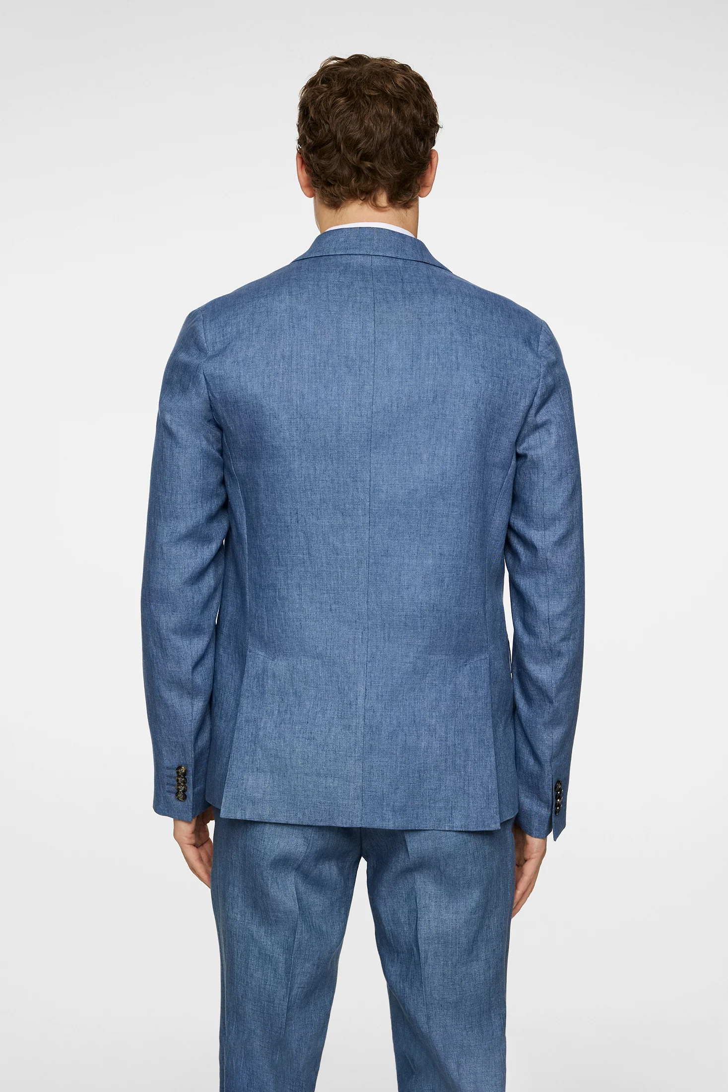 Elton U Super Linen Blazer / Rain Washed - Image 3