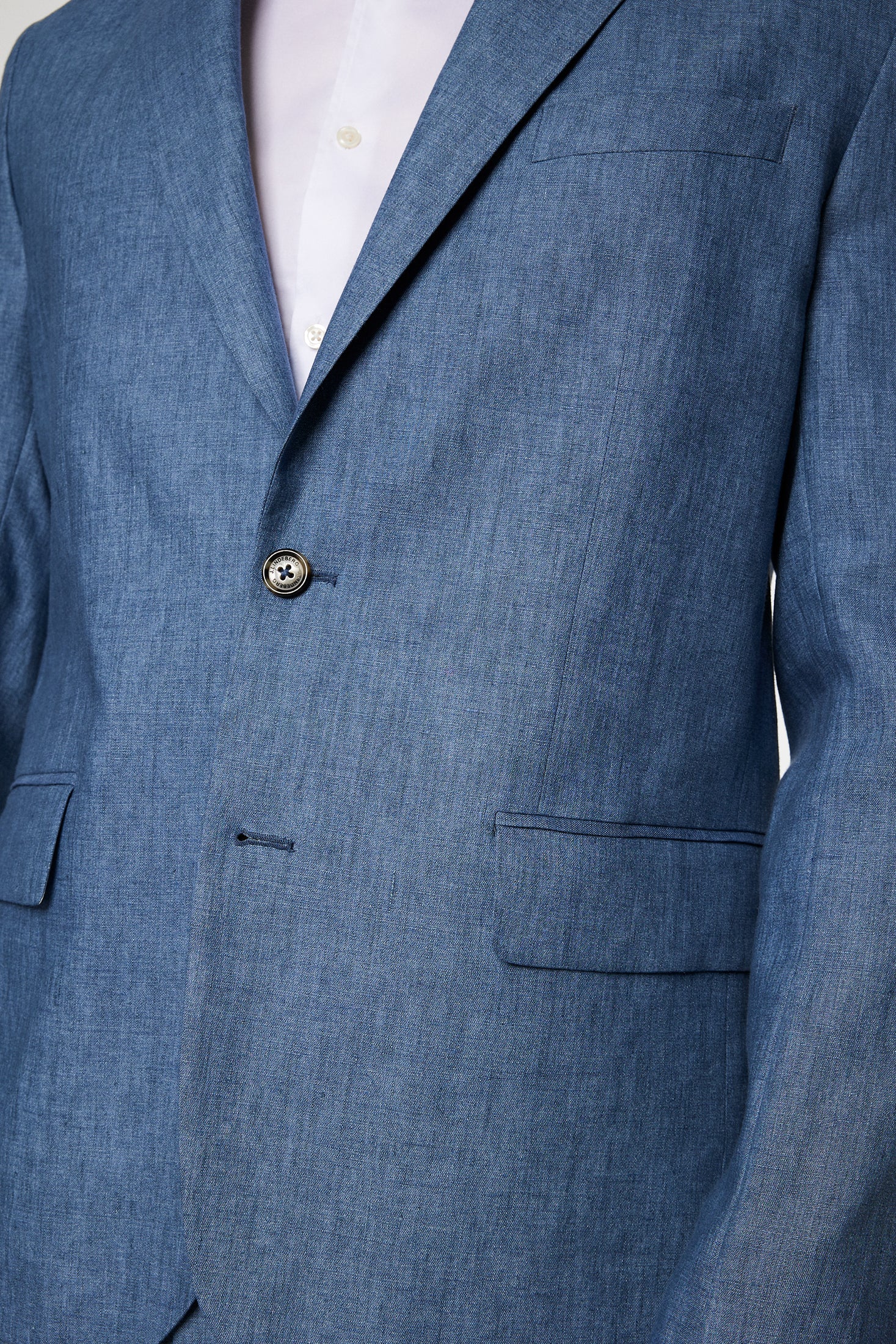 Elton U Super Linen Blazer / Rain Washed - Image 6