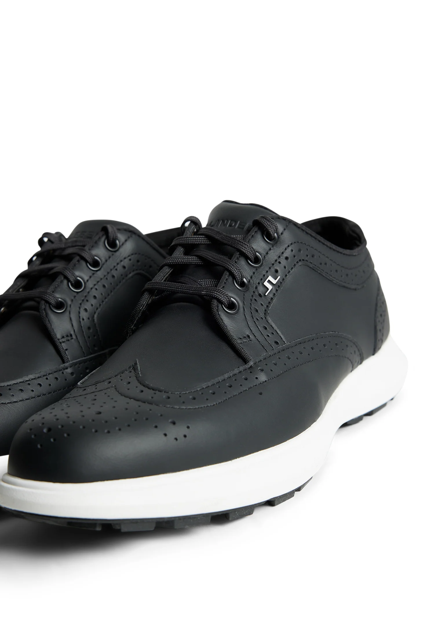 Fairway Brogue Golf Sneaker W / Black - Image 6