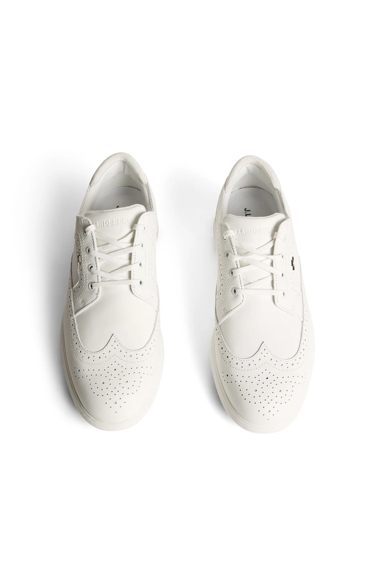 Fairway Brogue Golf Sneaker / White - Image 3