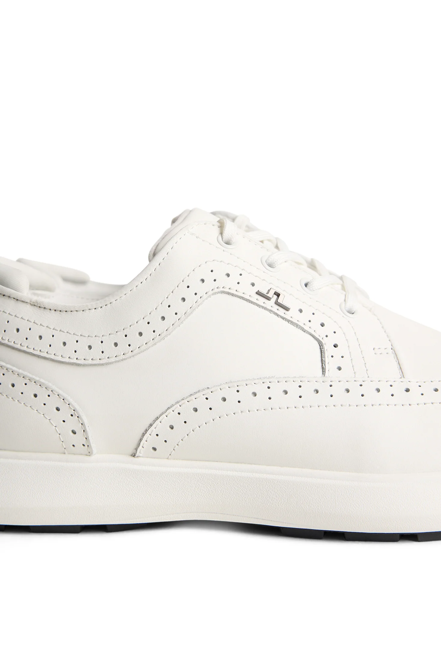Fairway Brogue Golf Sneaker / White - Image 5