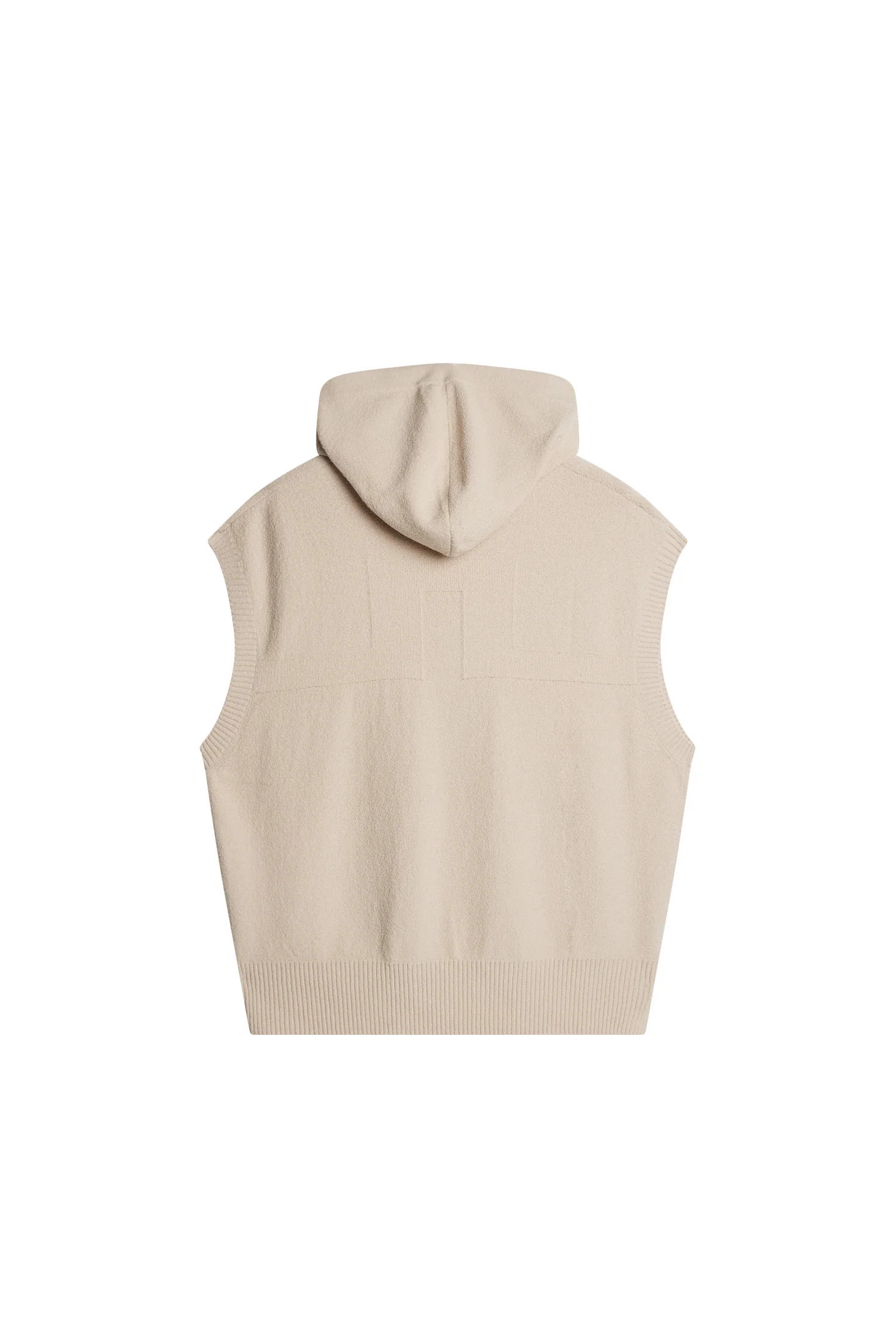 Finley Hooded Knit Vest / Moonbeam - Image 2