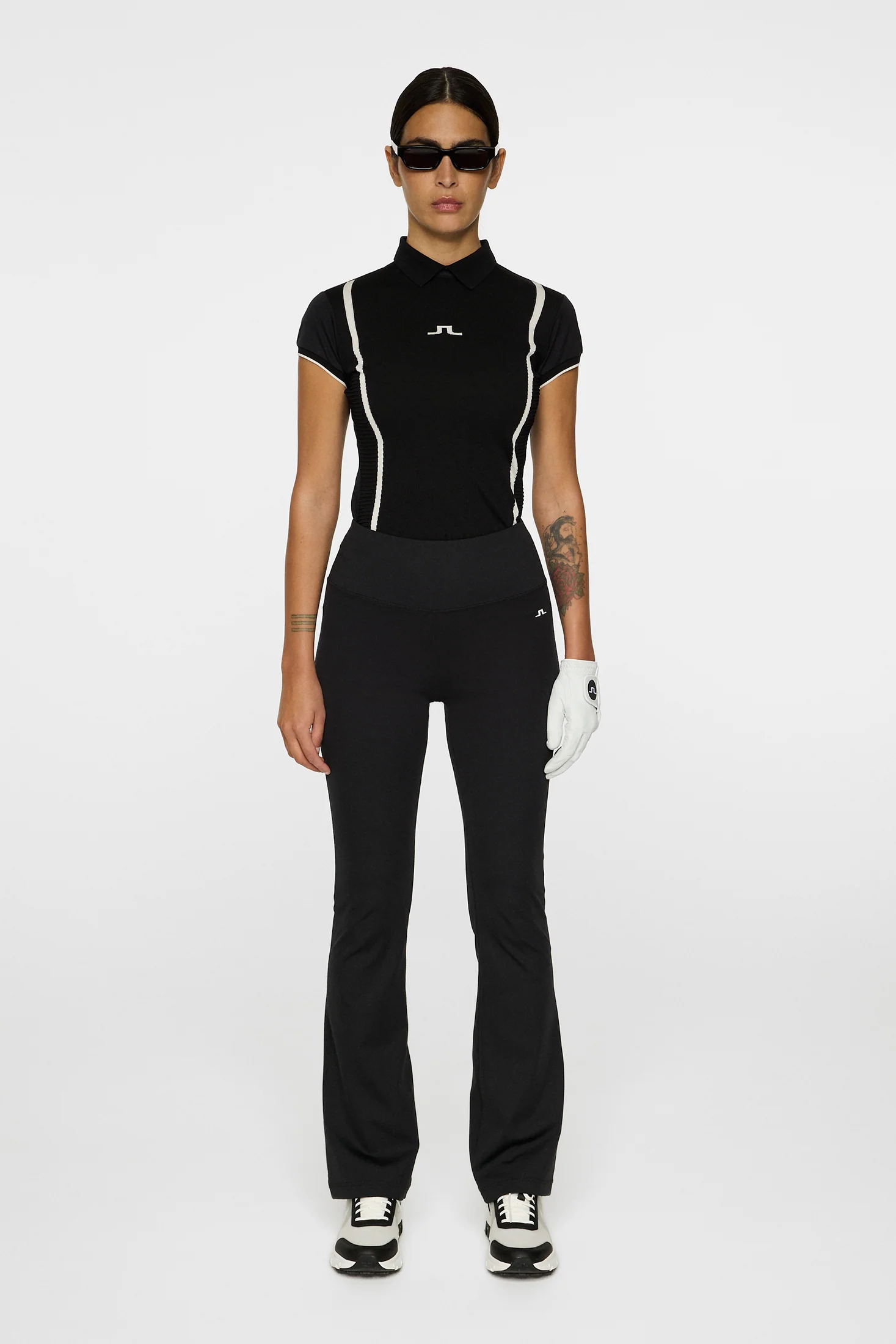 Fiona Flared Leggings / Black - Image 4