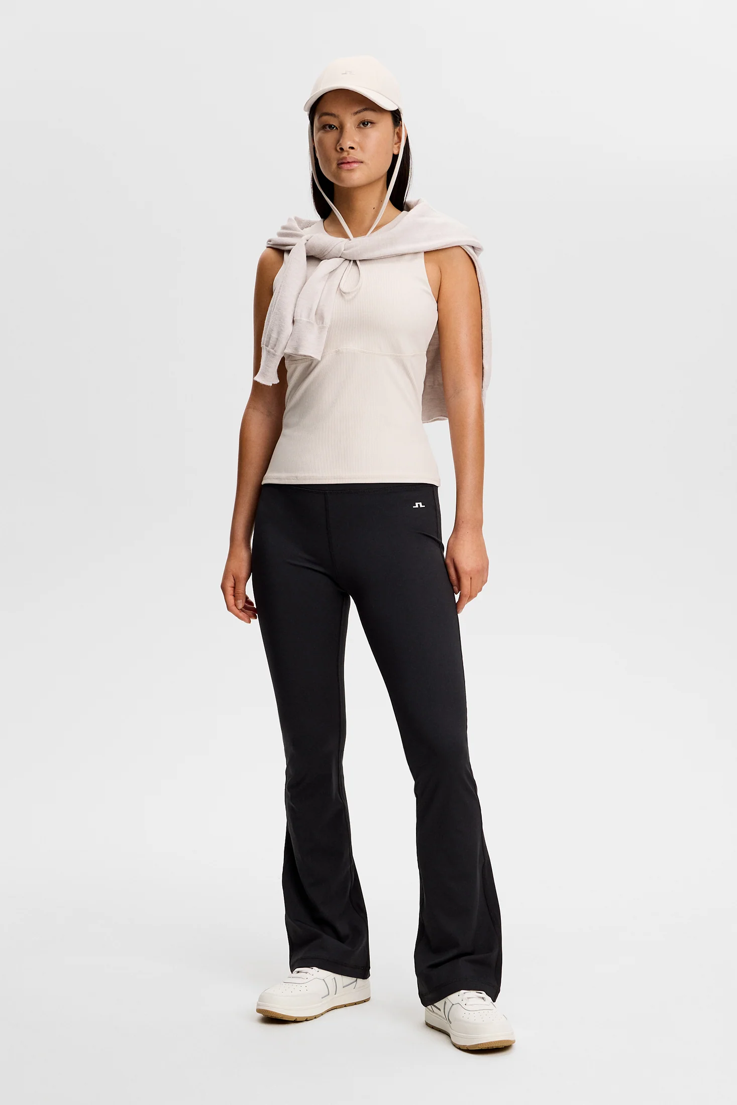 Fiona Flared Leggings / Black - Image 4