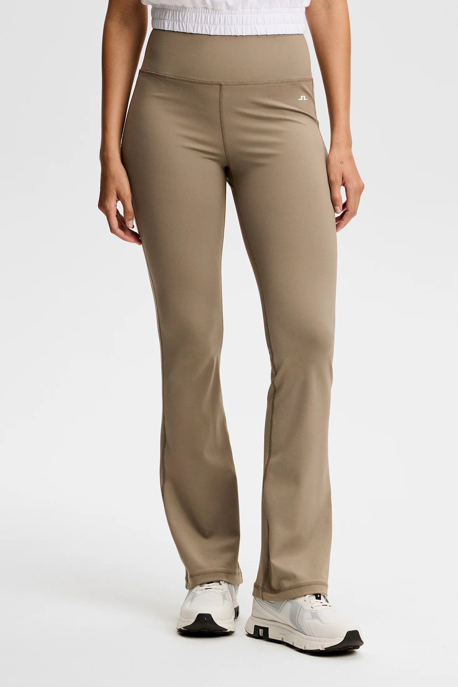 Fiona Flared Leggings / Brindle - Image 2