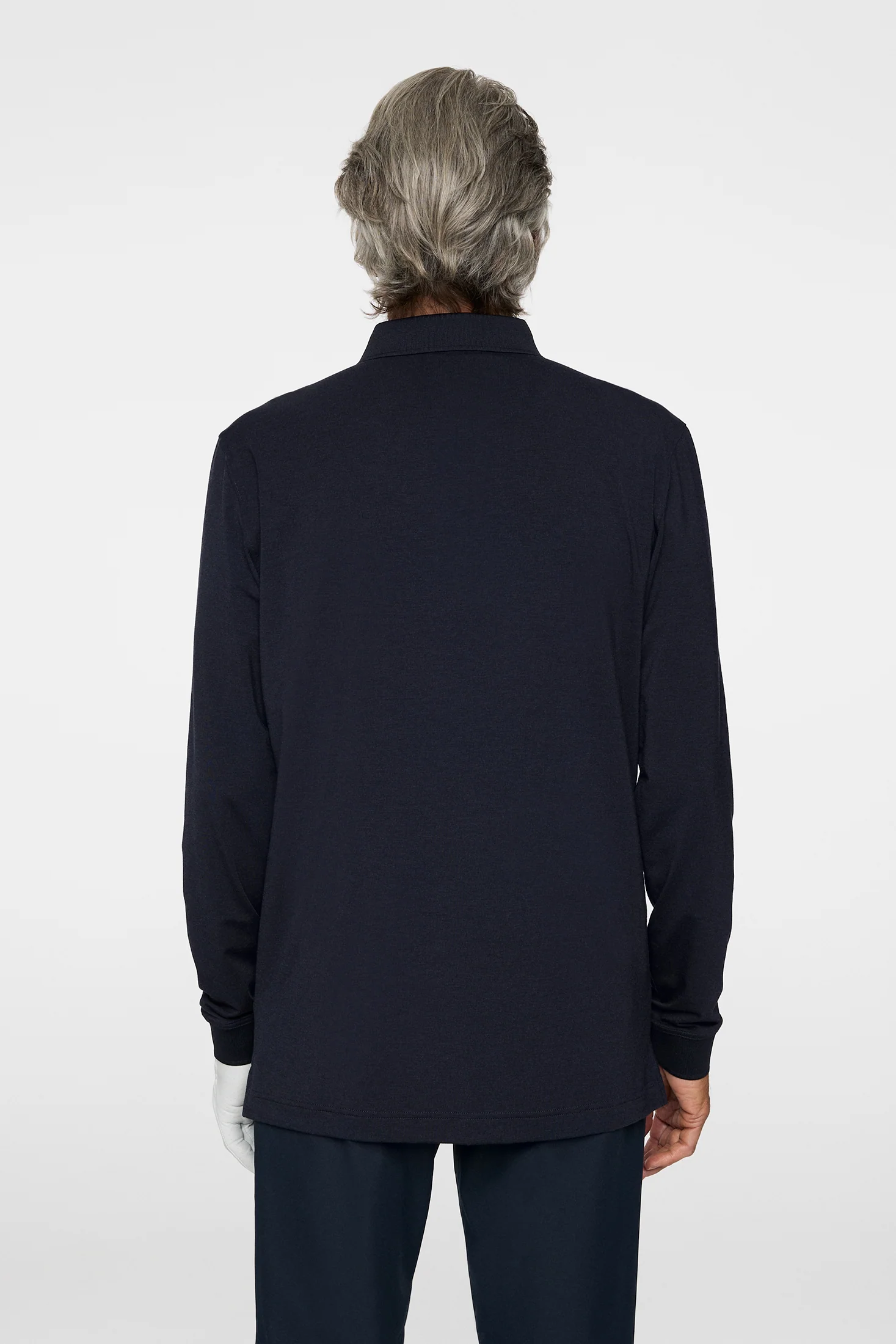 Florian LS Polo / Navy Melange - Image 3