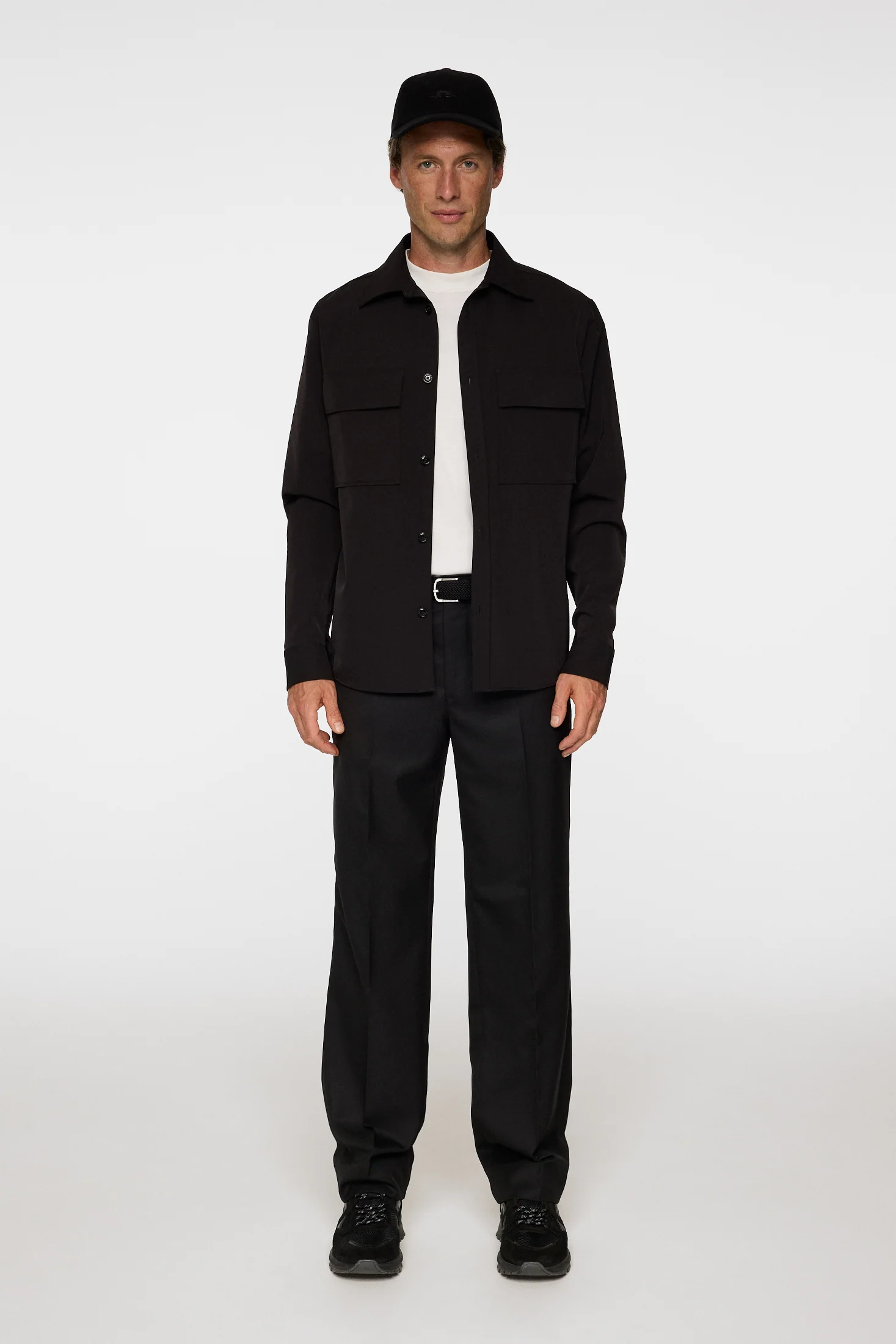 Gabi Sharp Twill Pants / Black - Image 4