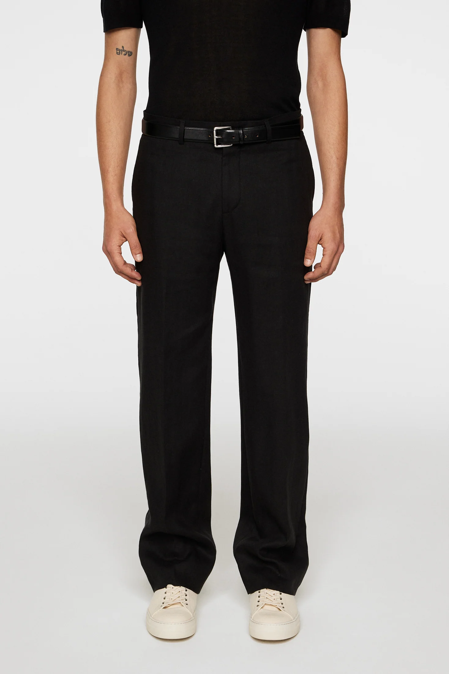 Gabi Super Linen Pants / Black - Image 2