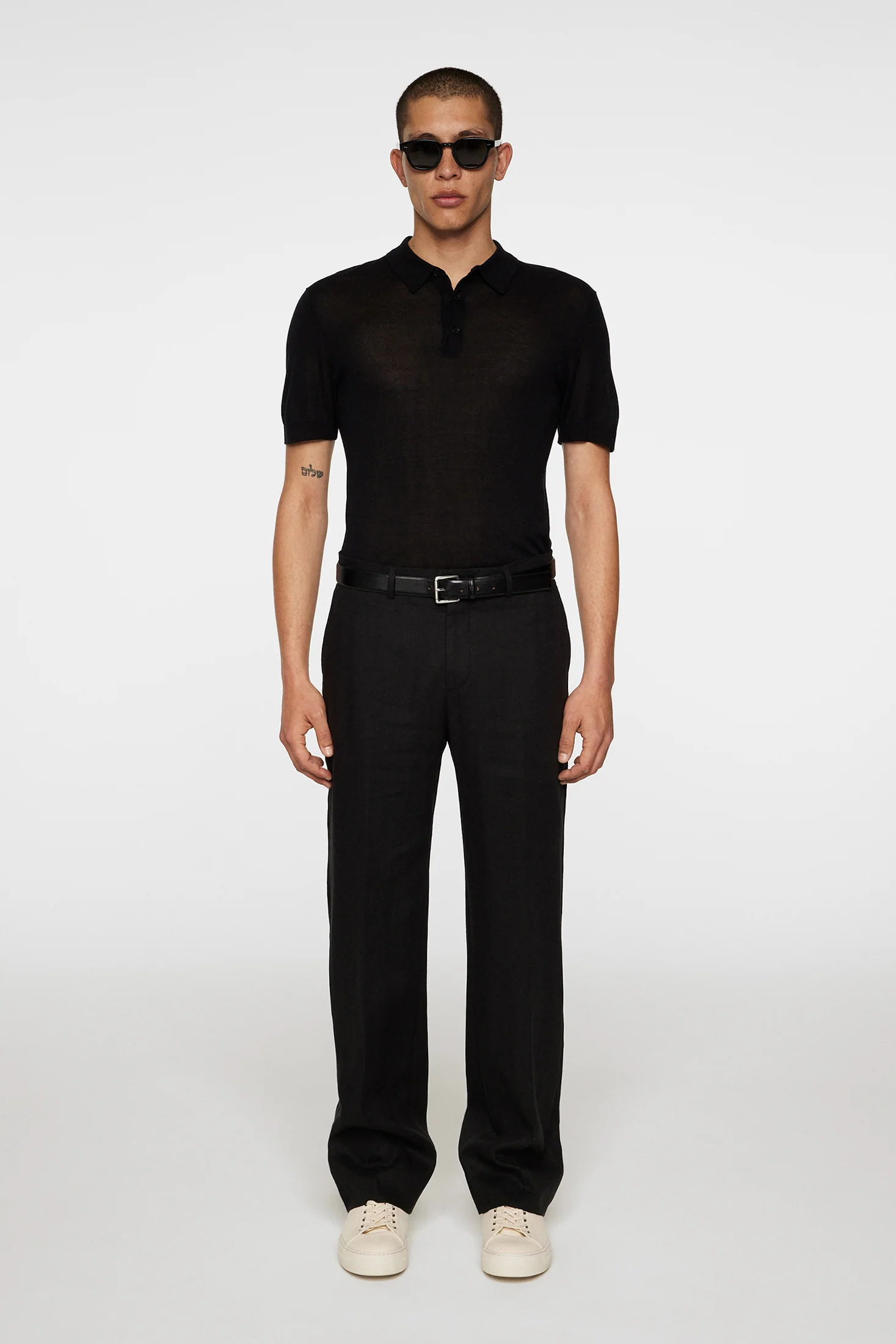 Gabi Super Linen Pants / Black - Image 4