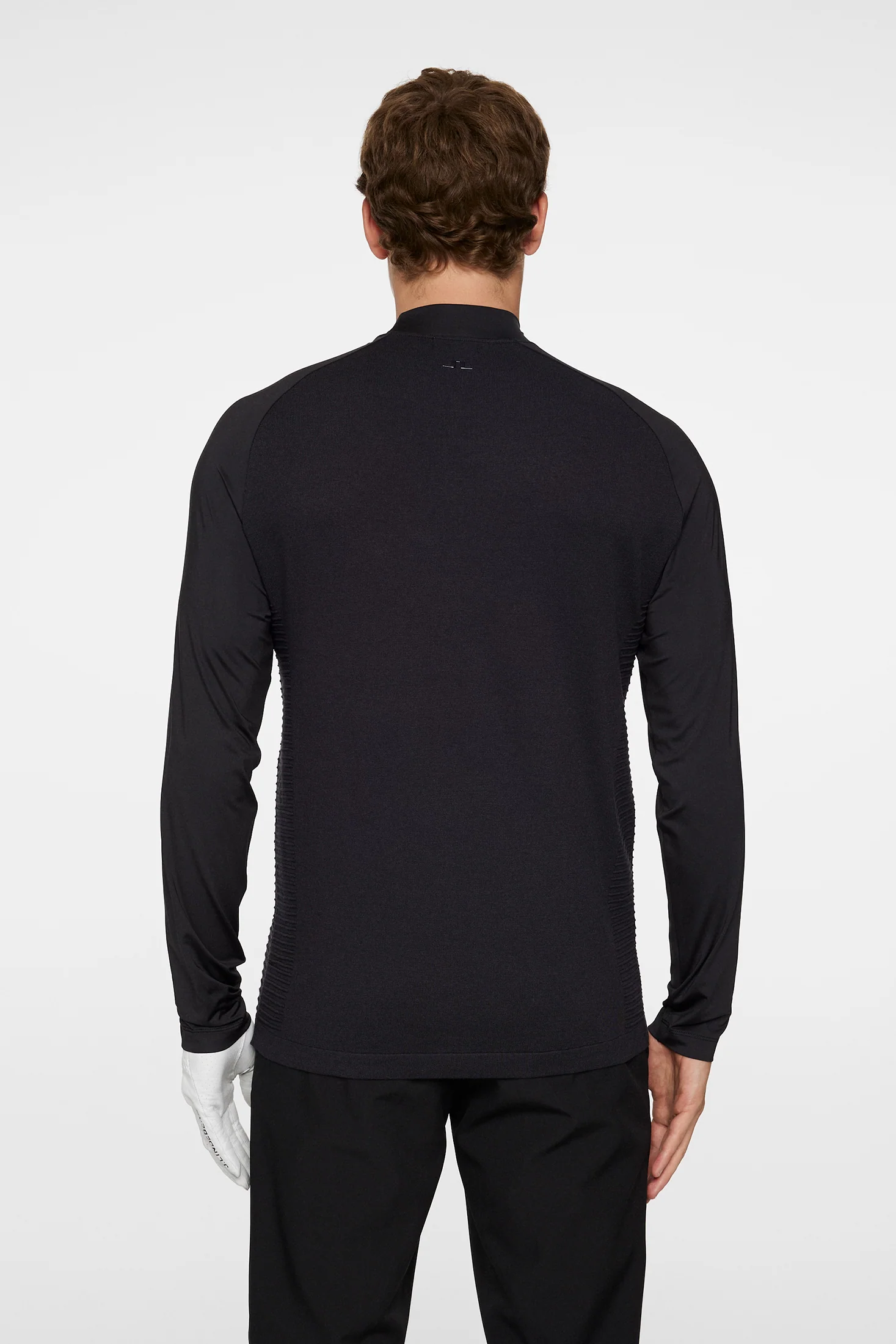 Gael Hybrid Knit Sweater / Black - Image 3