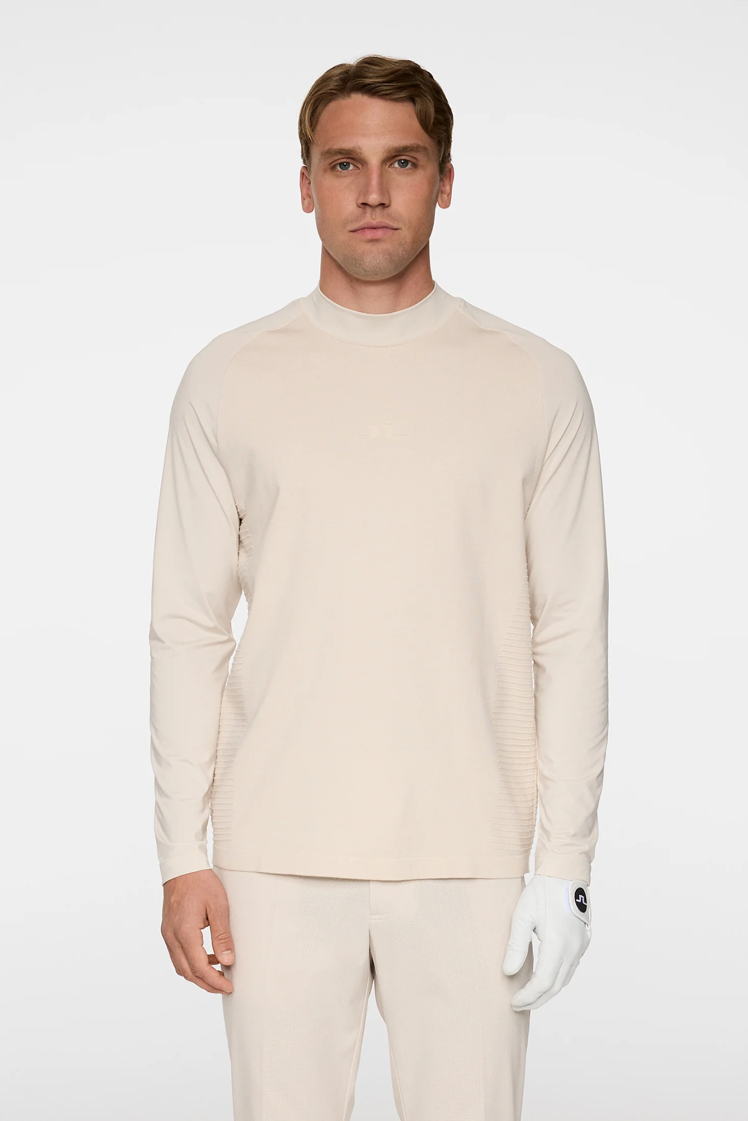 Gael Hybrid Knit Sweater / Moonbeam - Image 2