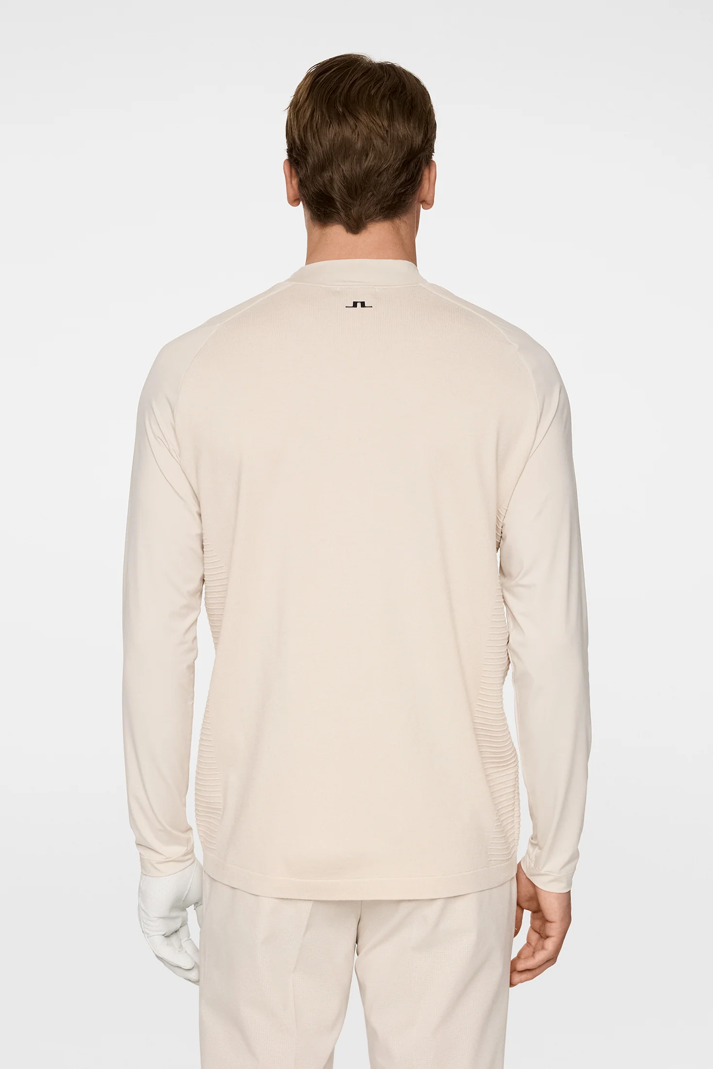 Gael Hybrid Knit Sweater / Moonbeam - Image 3