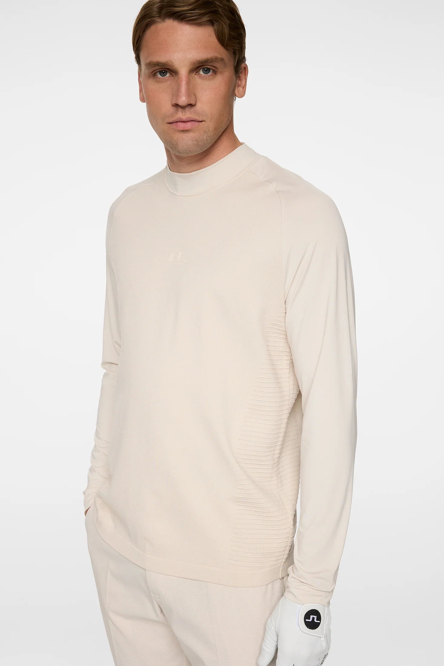 Gael Hybrid Knit Sweater / Moonbeam - Image 5