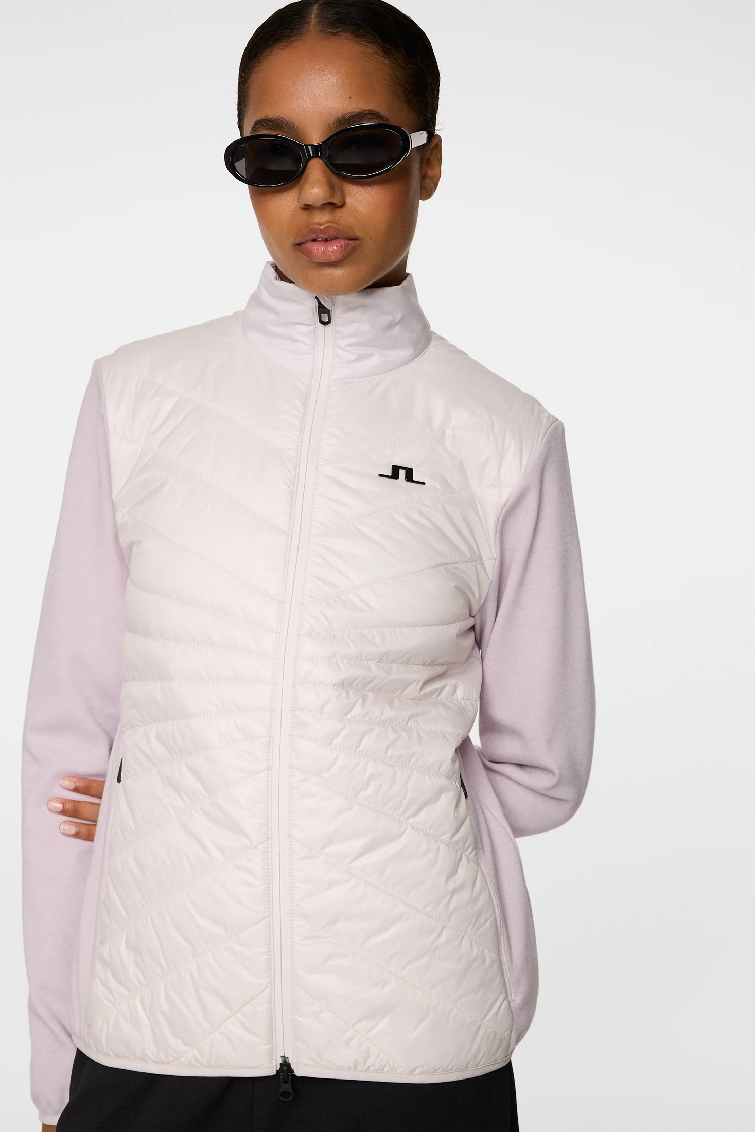 Gemma Hybrid Jacket / Grey Lilac - Image 5