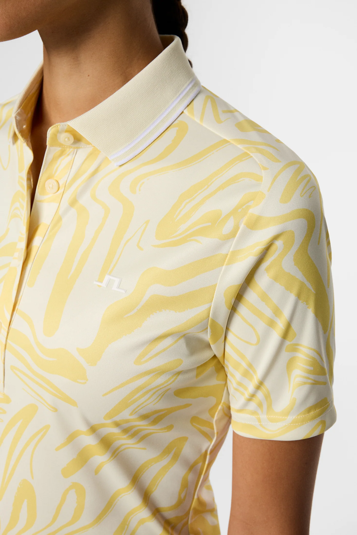 Georgia Print Polo / Scribble Sunshine - Image 6