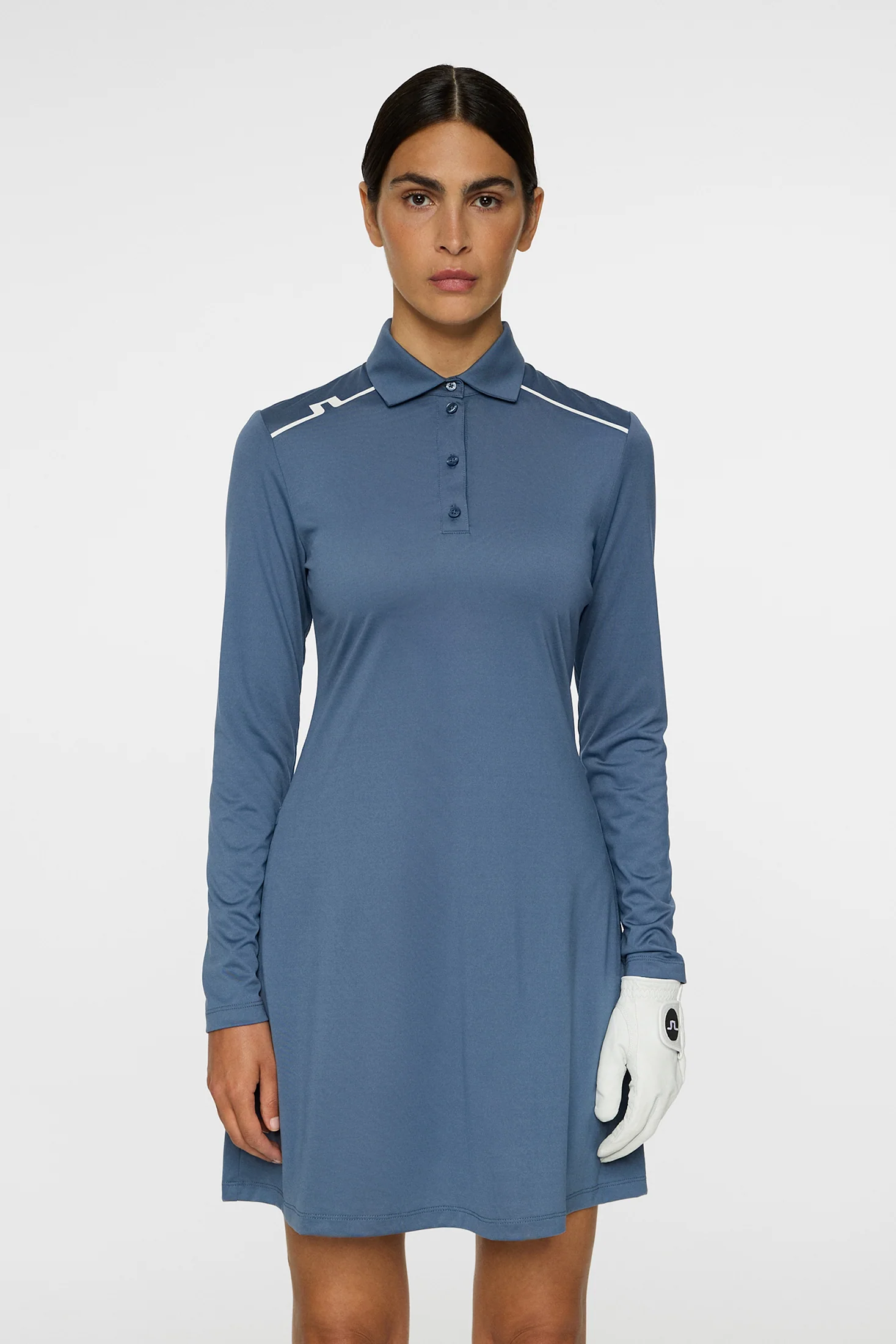 Gizelle LS Dress / Vintage Indigo - Image 2