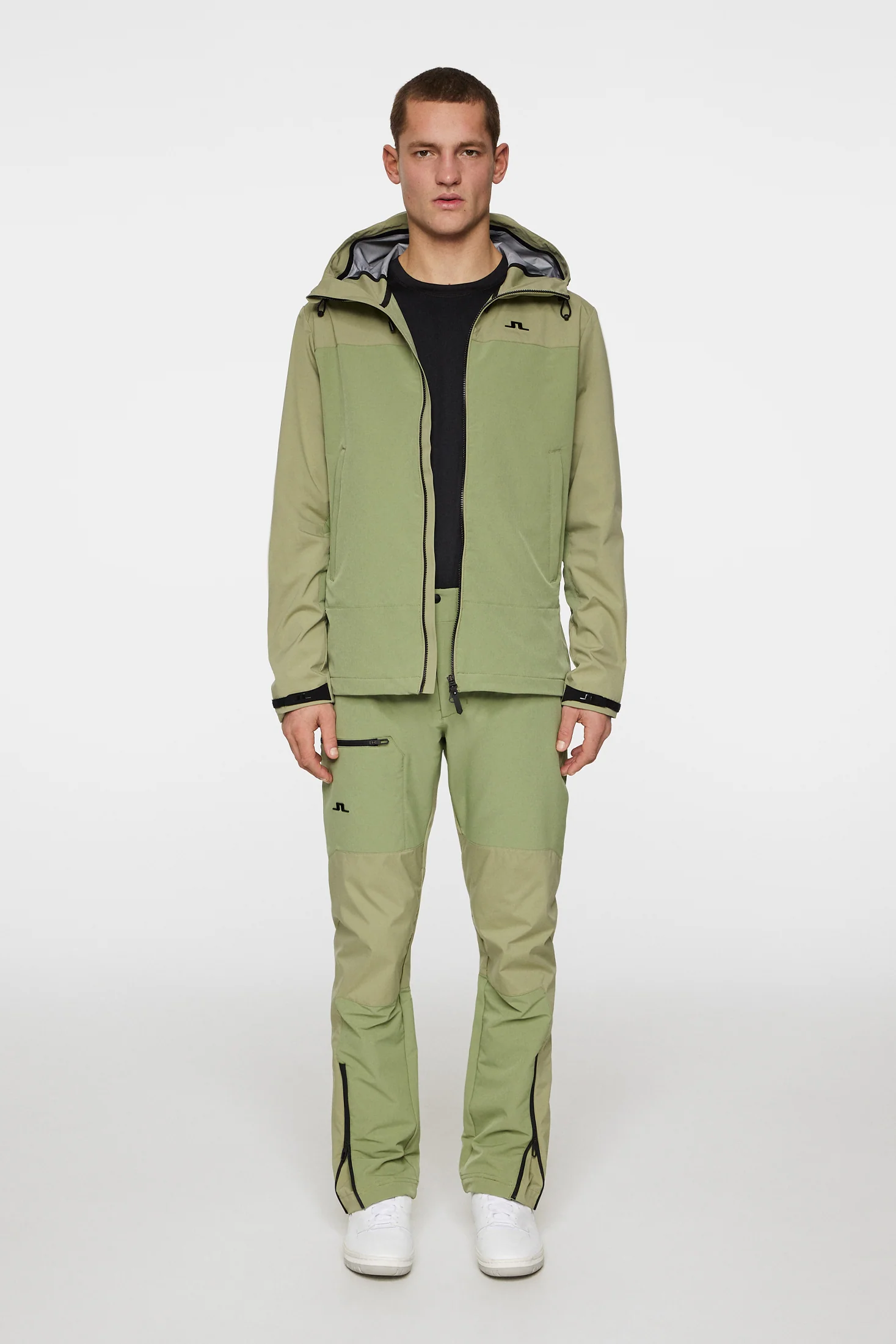 Glenn Softshell Jacket / Oil Green - Image 4