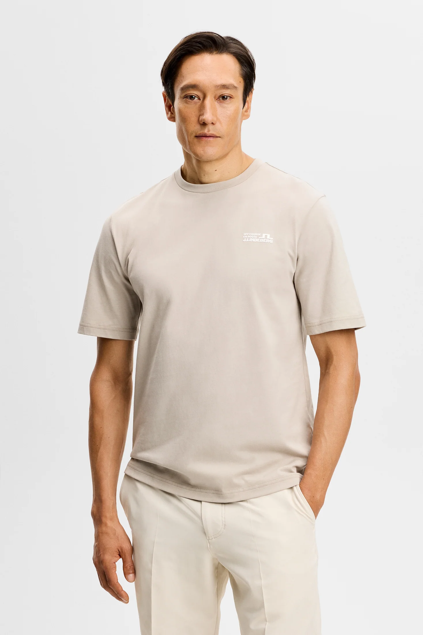 Graphic T-Shirt / Oyster Brown - Image 3