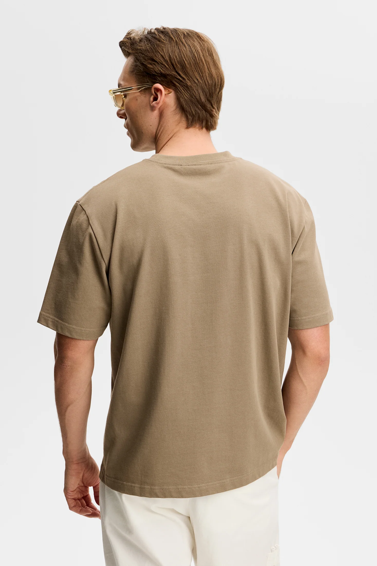 Hale Heavy Logo T-shirt / Brindle - Image 3